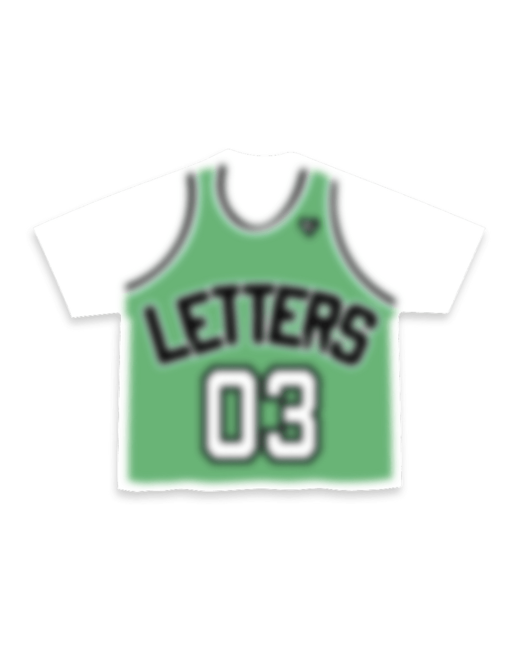 Not A Green Stained Jersey Tee by Red Letters
