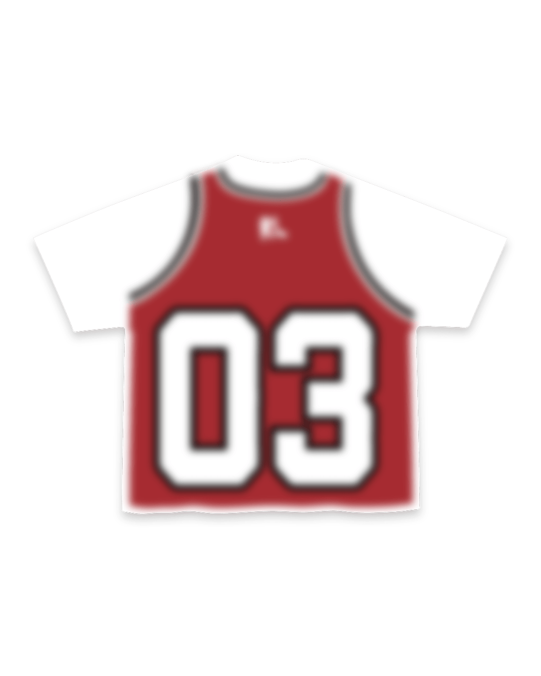 Not A Red Stained Jersey Tee by Red Letters