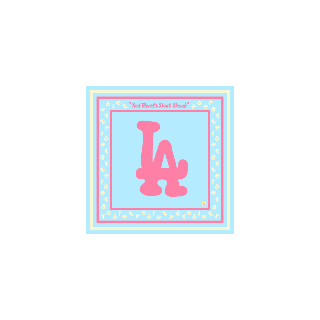 Not LA Cotton Candy Bandana by Red Letters