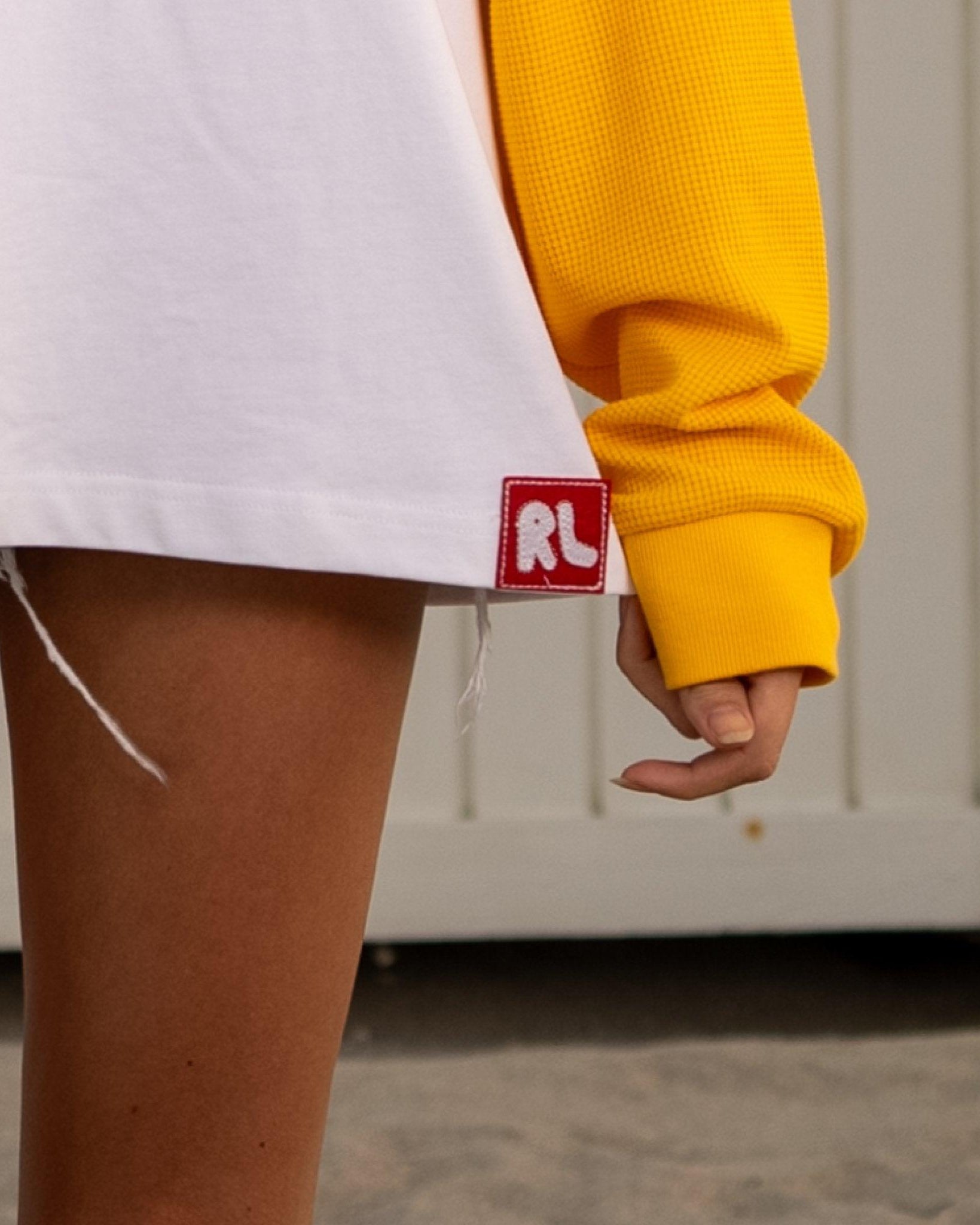 Not LA Lovers Thermal Layer Shirt - Red Letters
