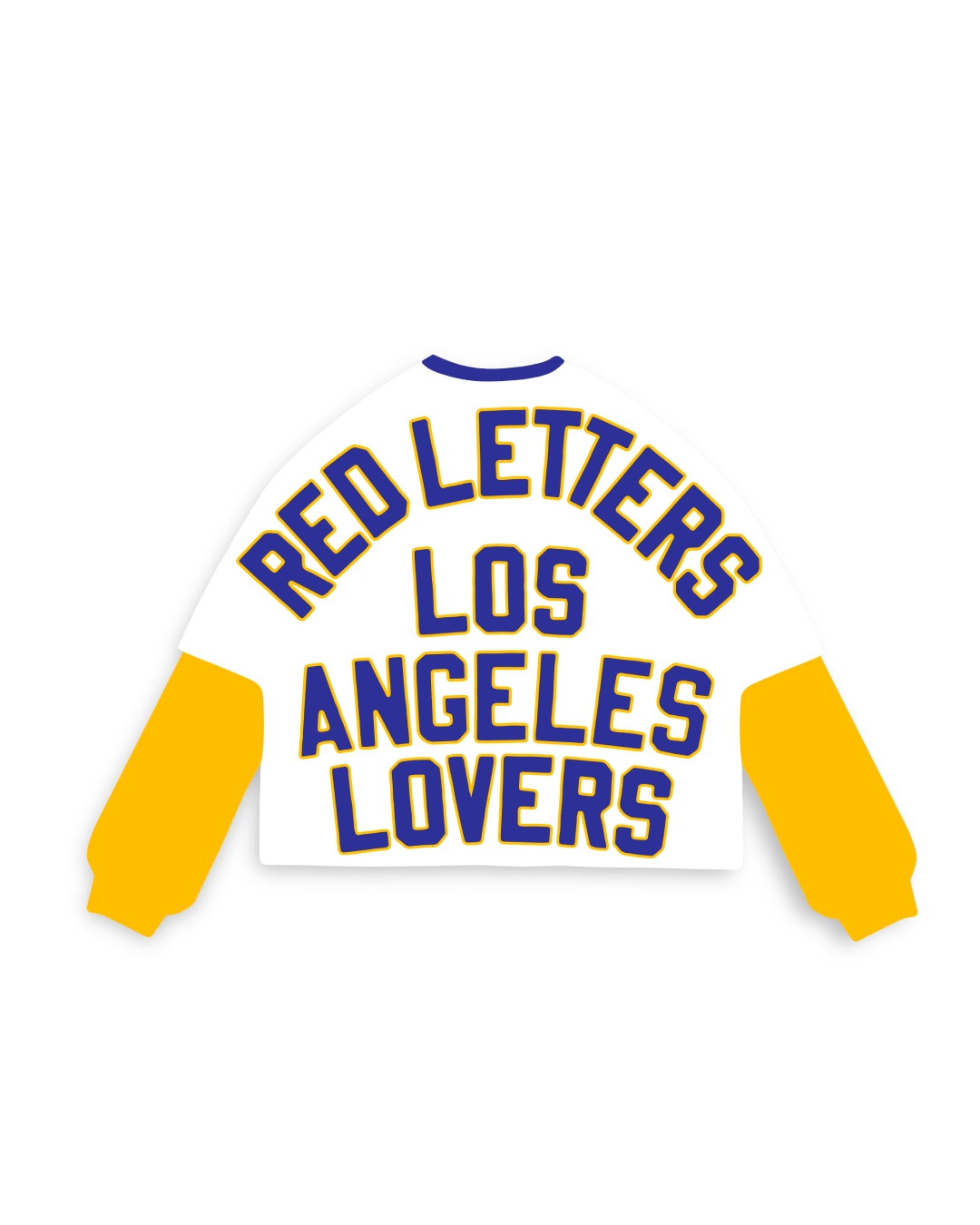 Not LA Lovers Thermal Layer Shirt - Red Letters