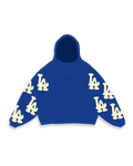 Not LA Scattered Hoodie - Red Letters