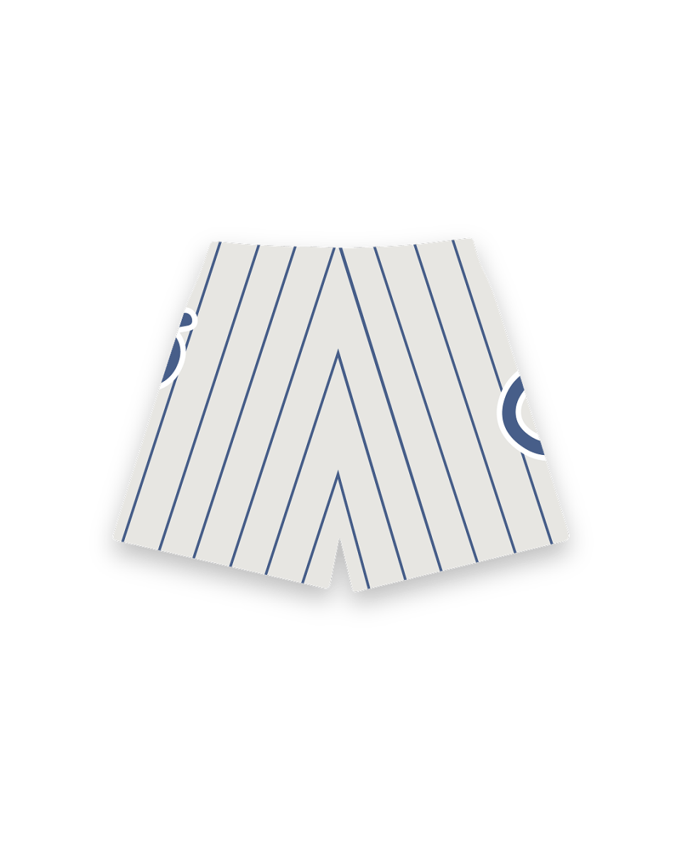 Not NY Mesh Shorts - Cement - Red Letters