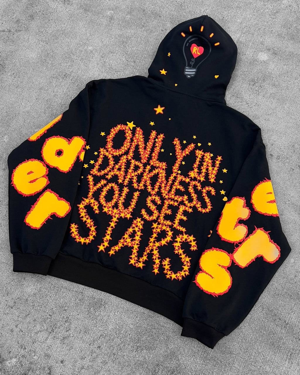 Only In Darkness Scattered Hoodie by Red Letters