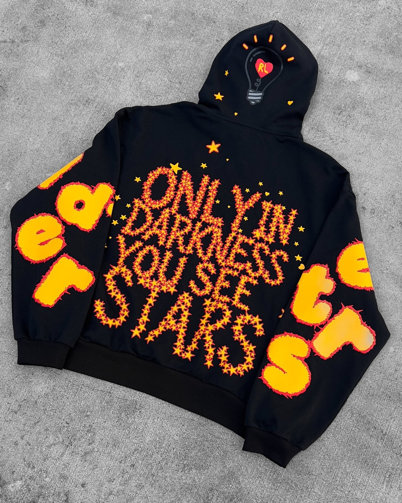 Only In Darkness Scattered Hoodie by Red Letters