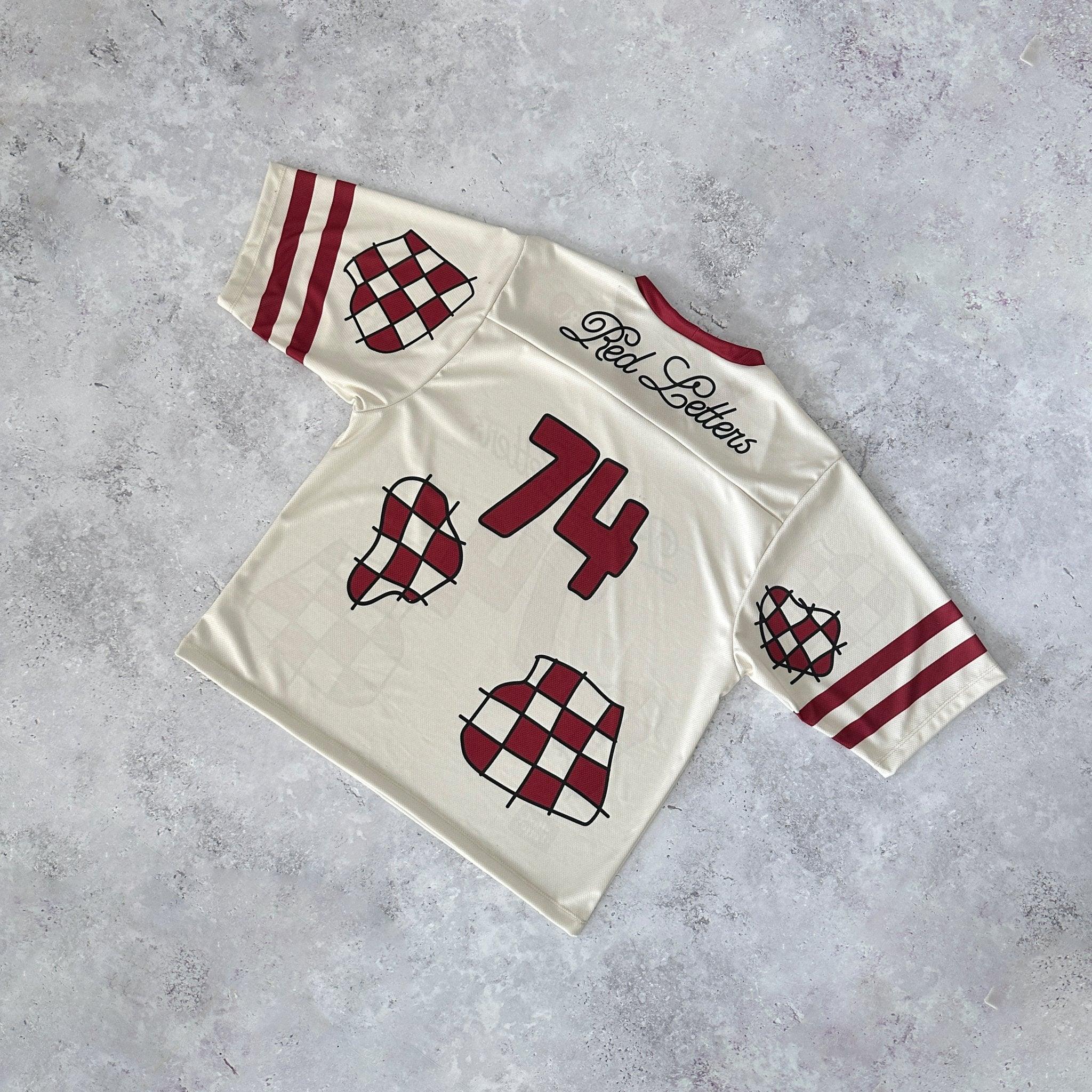 Patched Jersey - Red Letters