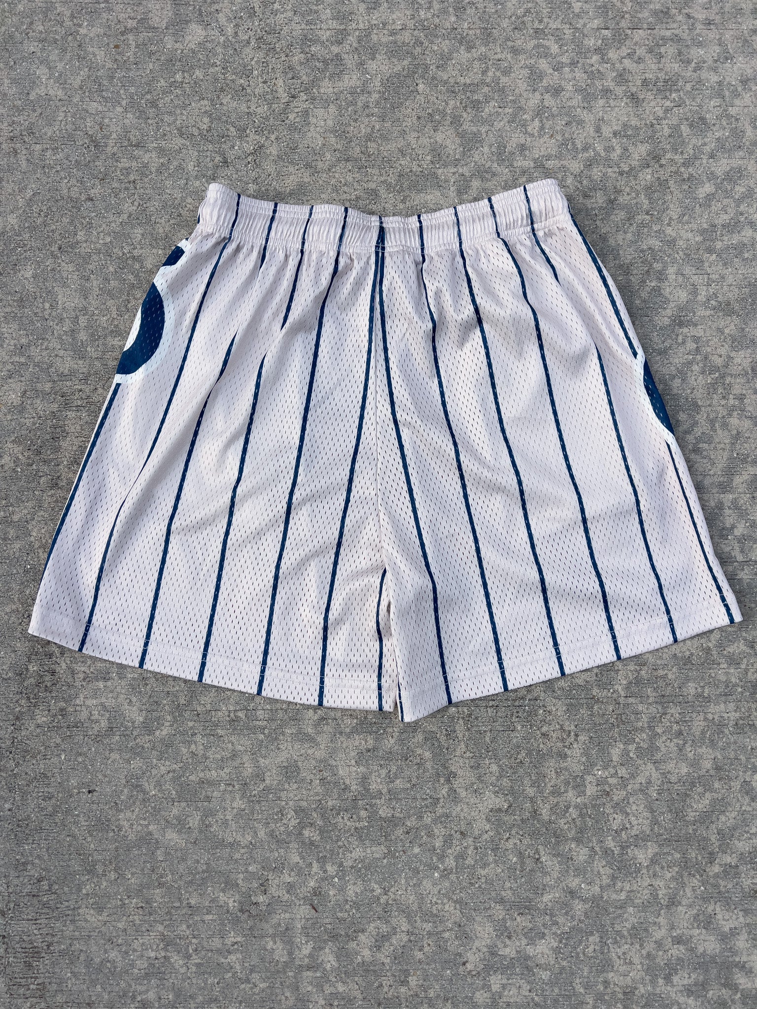 Pin Letters Mesh Shorts by Red Letters