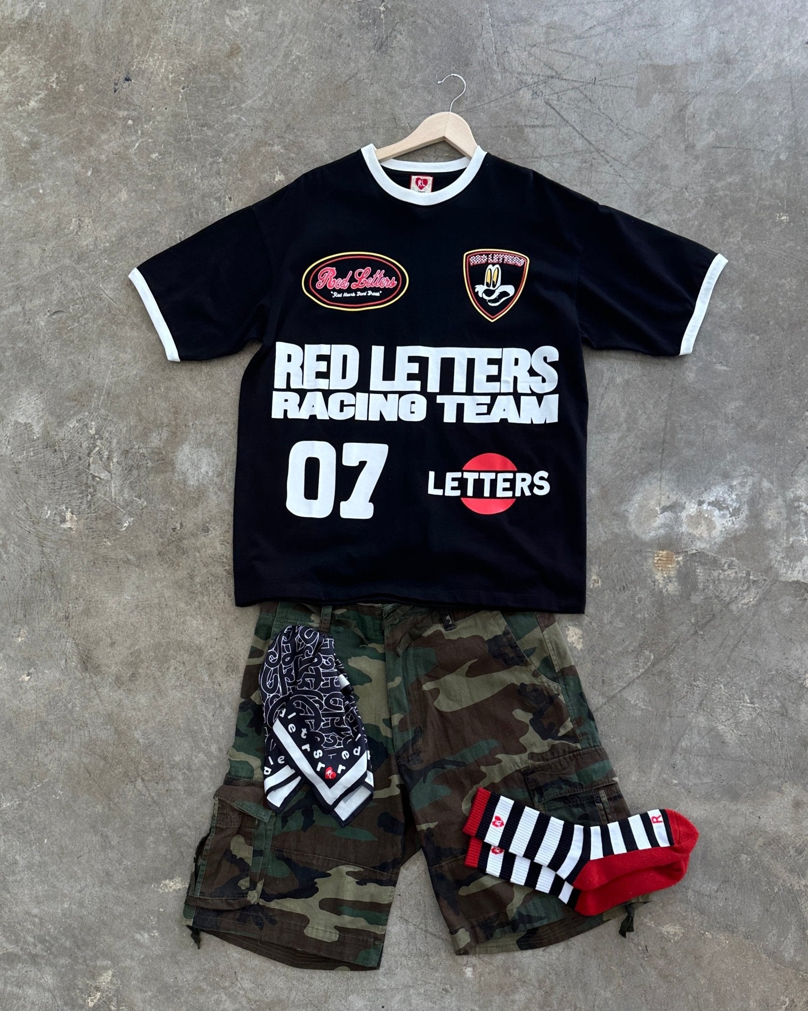 Pit Crew Tee by Red Letters
