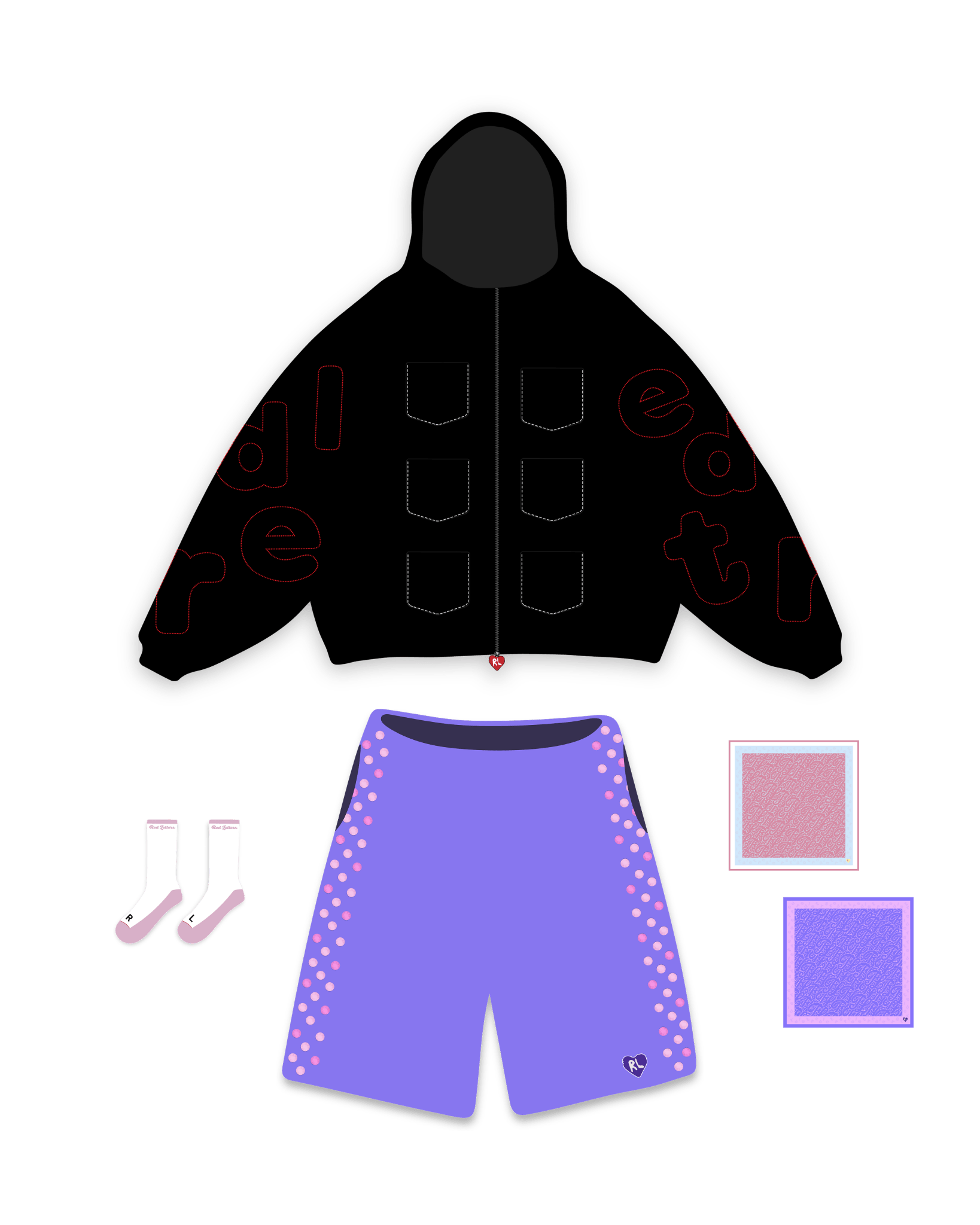 Purp Pockets Full Fit by Red Letters