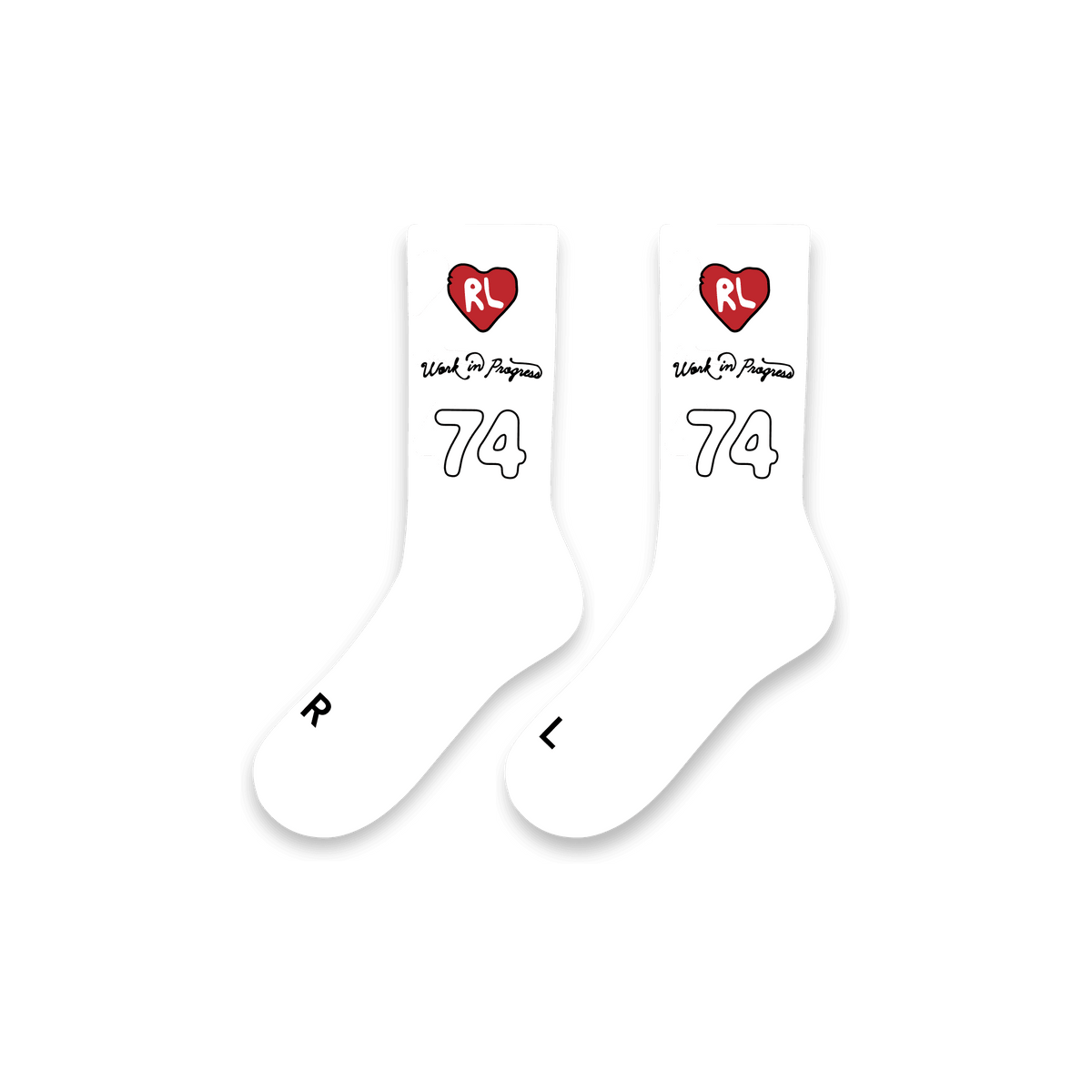 Race Socks by Red Letters