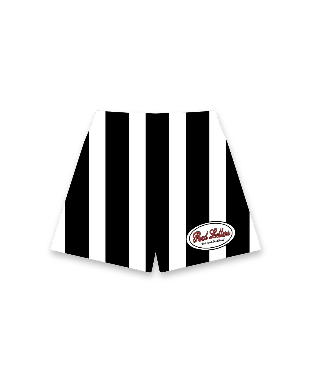Race Stripes Mesh Shorts by Red Letters
