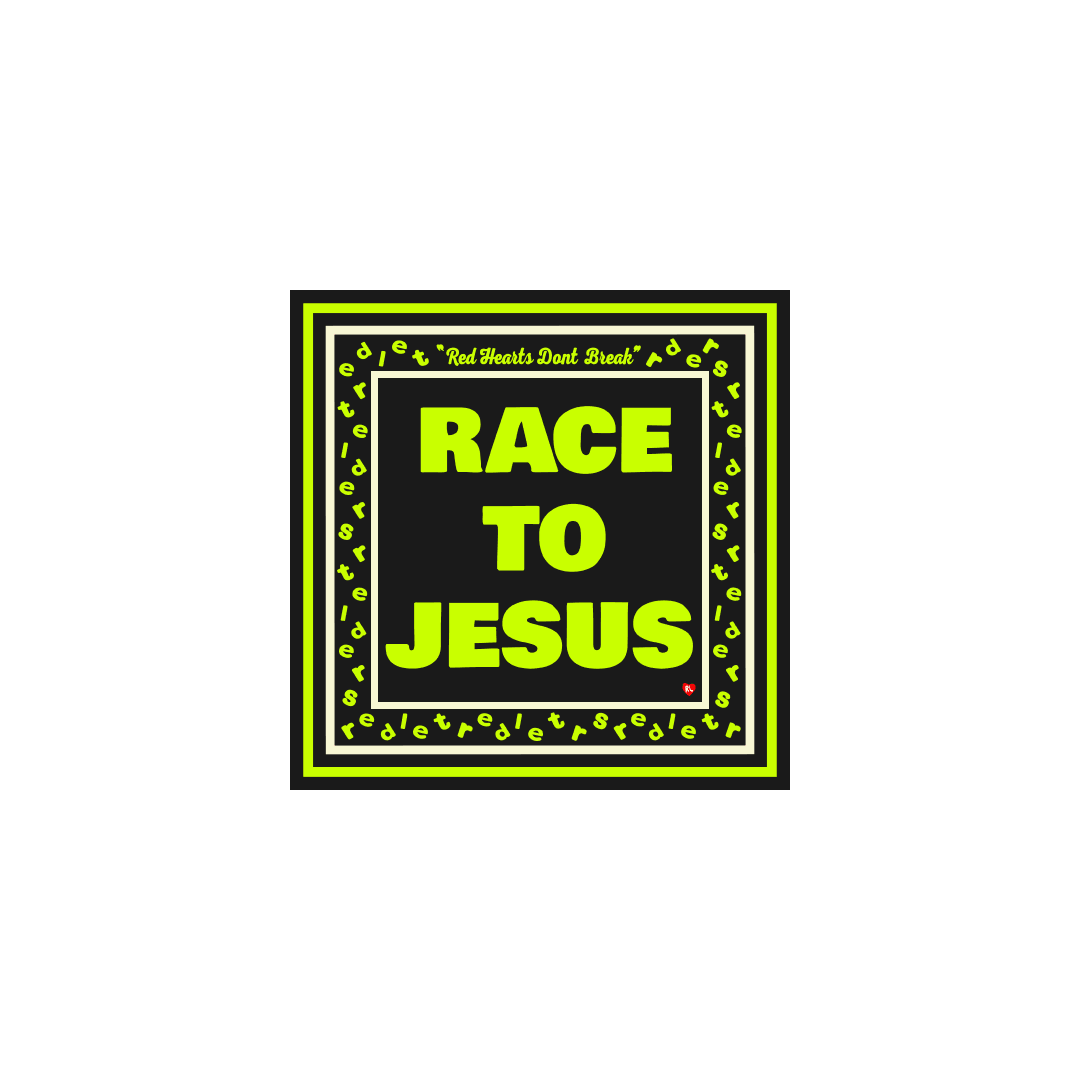 Race To Jesus Bandana by Red Letters