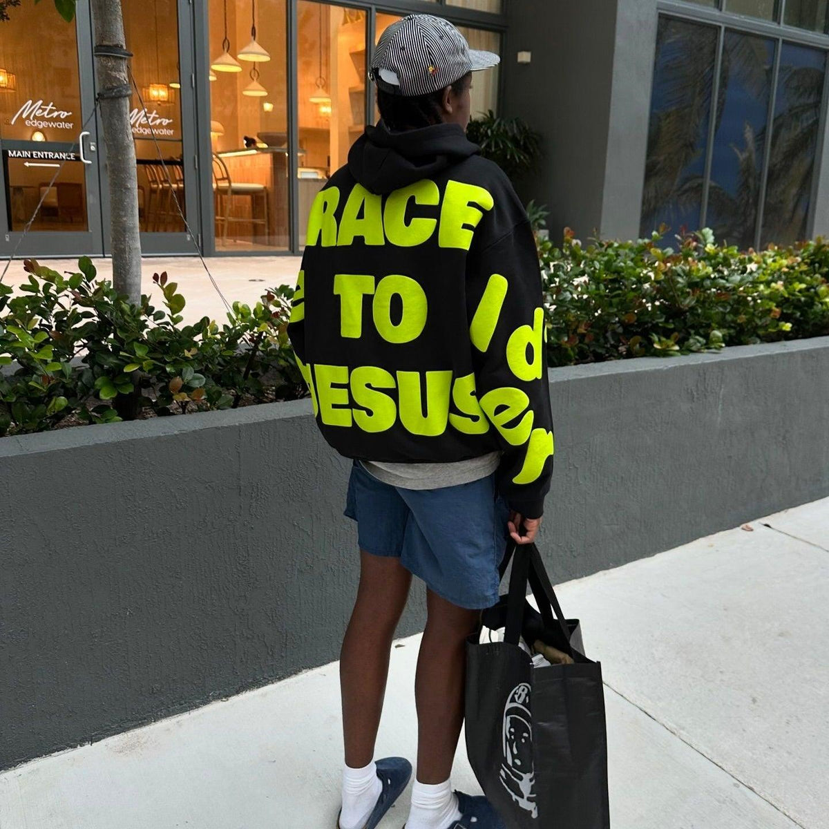 Race To Jesus Scattered Hoodie by Red Letters