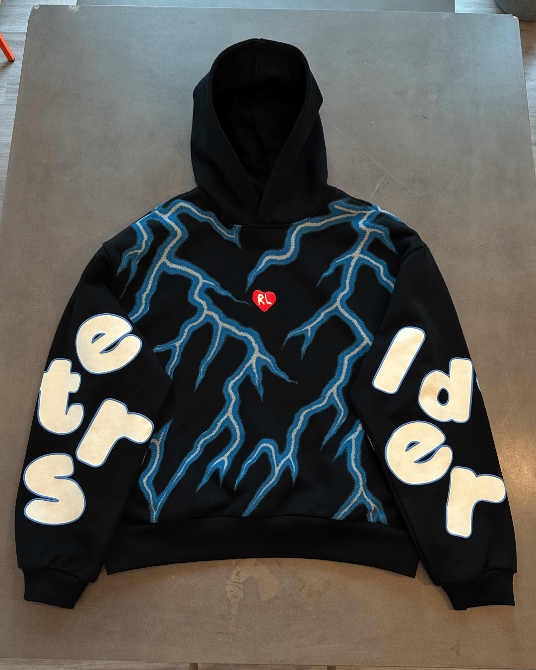 Race to Jesus V2 Scattered Hoodie by Red Letters
