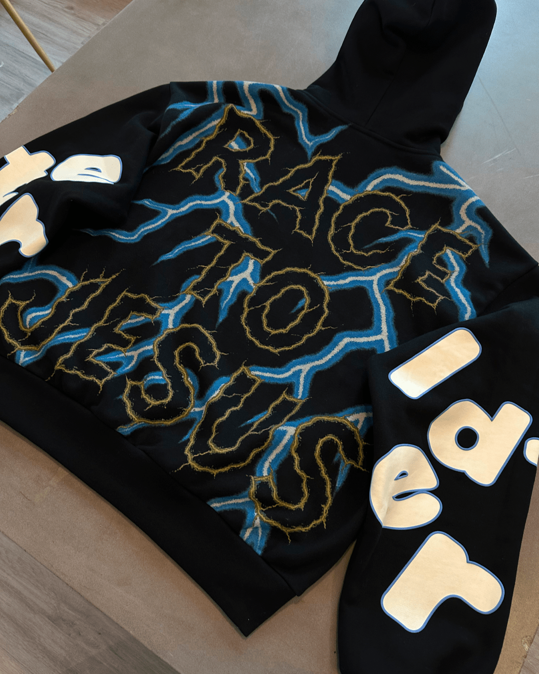 Race to Jesus V2 Scattered Hoodie by Red Letters