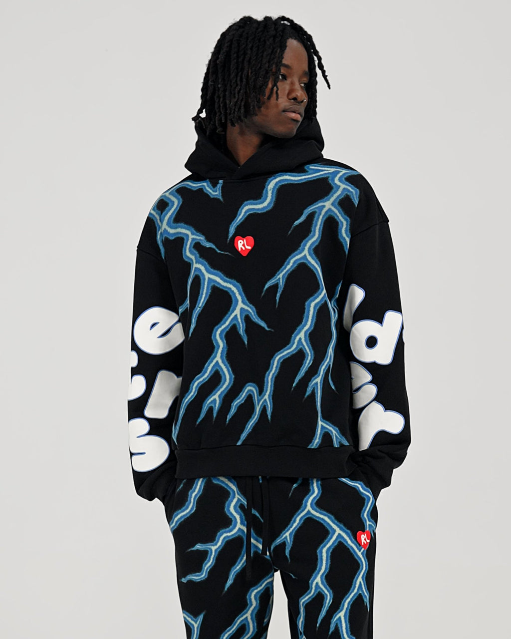 Race to Jesus V2 Scattered Hoodie by Red Letters