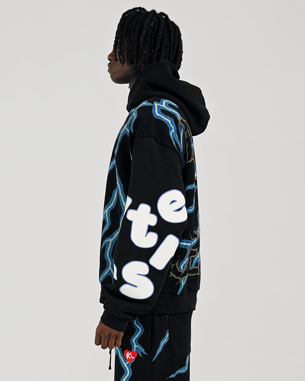 Race to Jesus V2 Scattered Hoodie by Red Letters