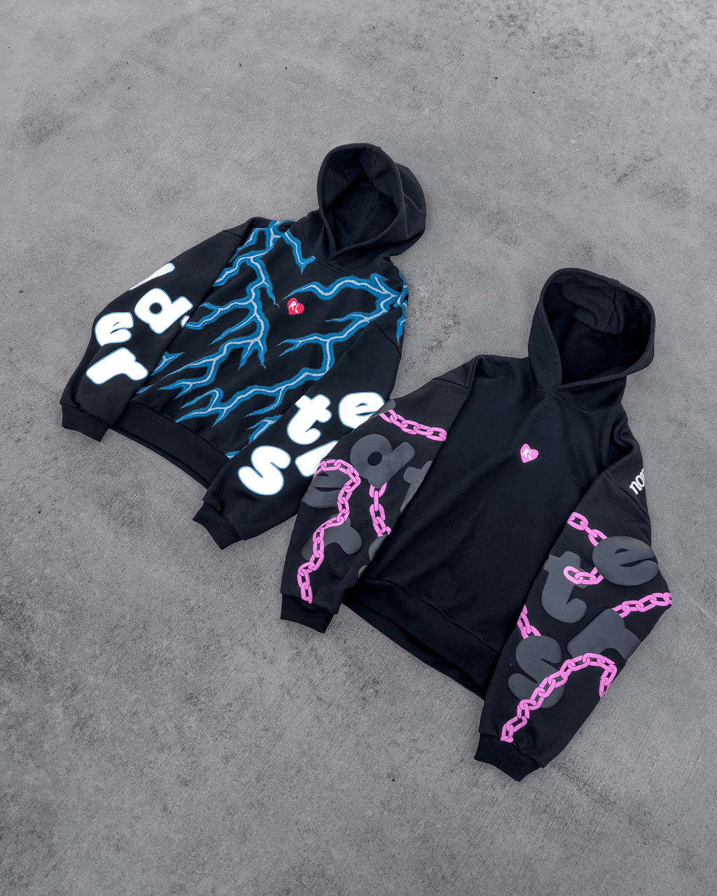 Race to Jesus V2 Scattered Hoodie by Red Letters
