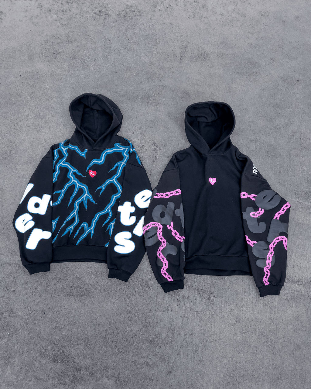Race to Jesus V2 Scattered Hoodie by Red Letters