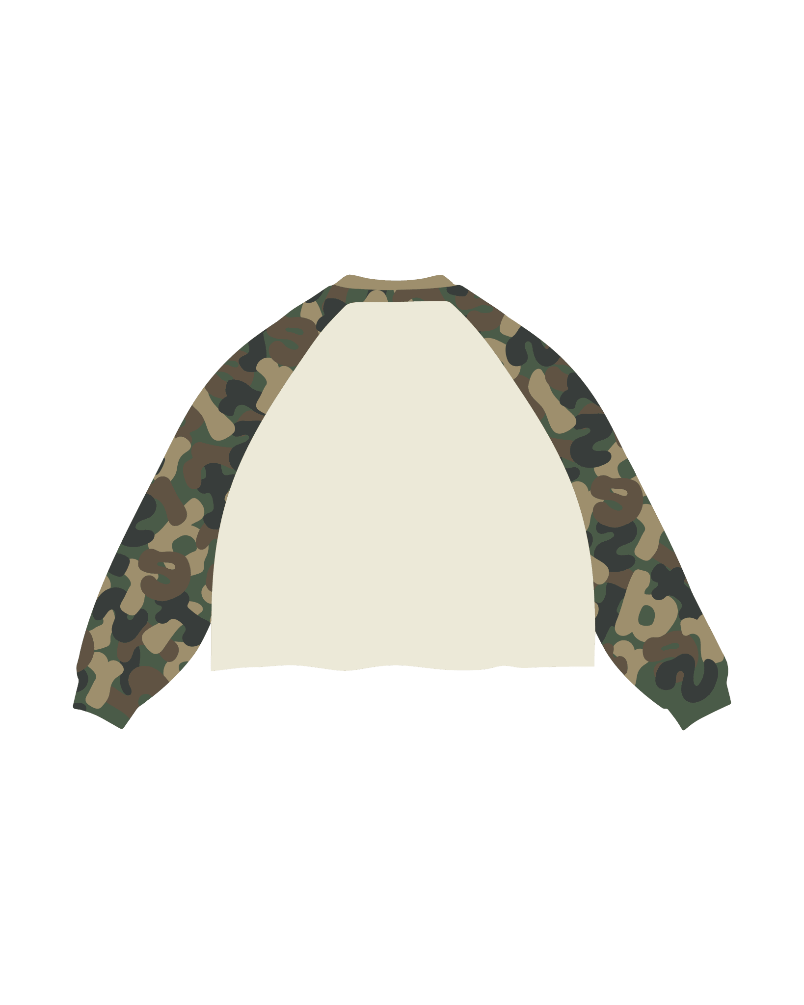 Red Camo L/S Thermal Shirt by Red Letters