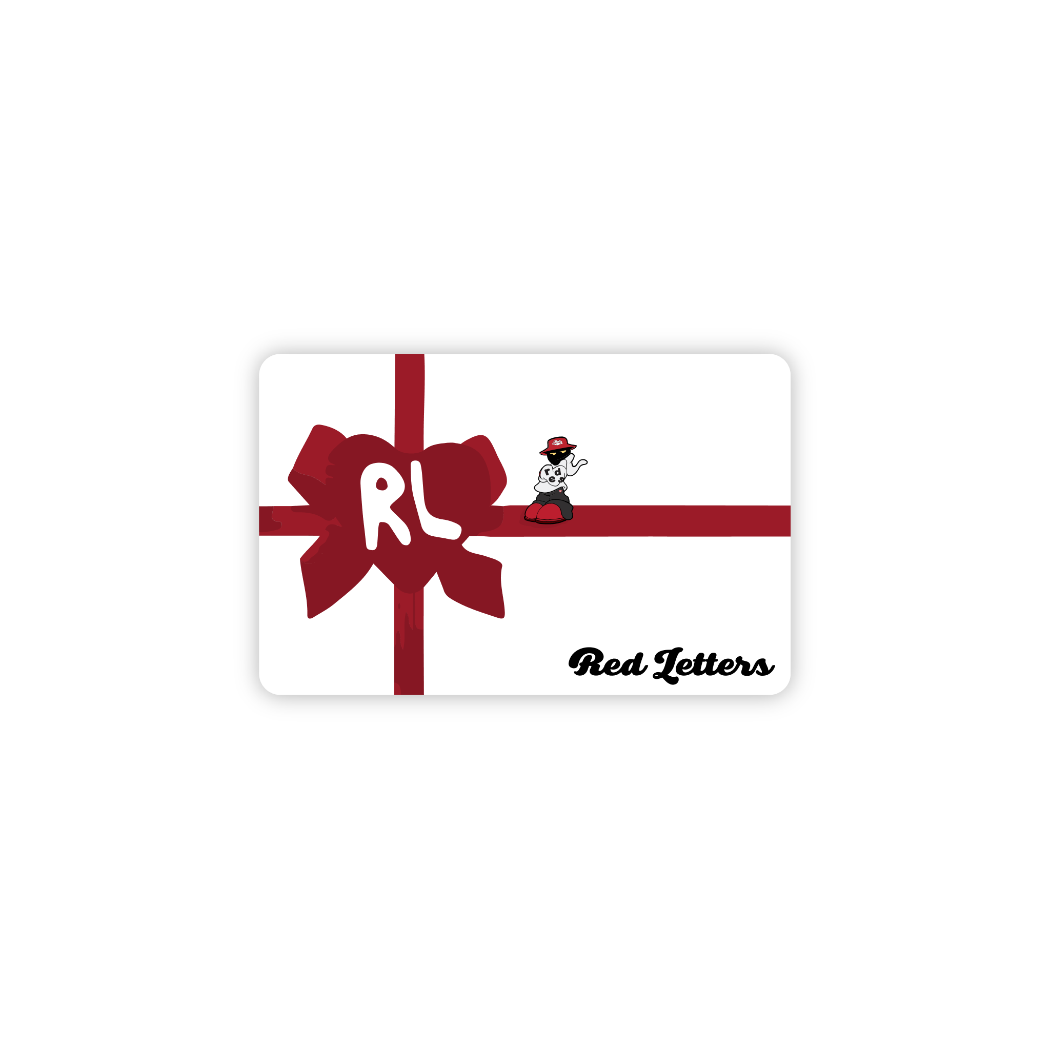 Red Letters Gift Card - Red Letters