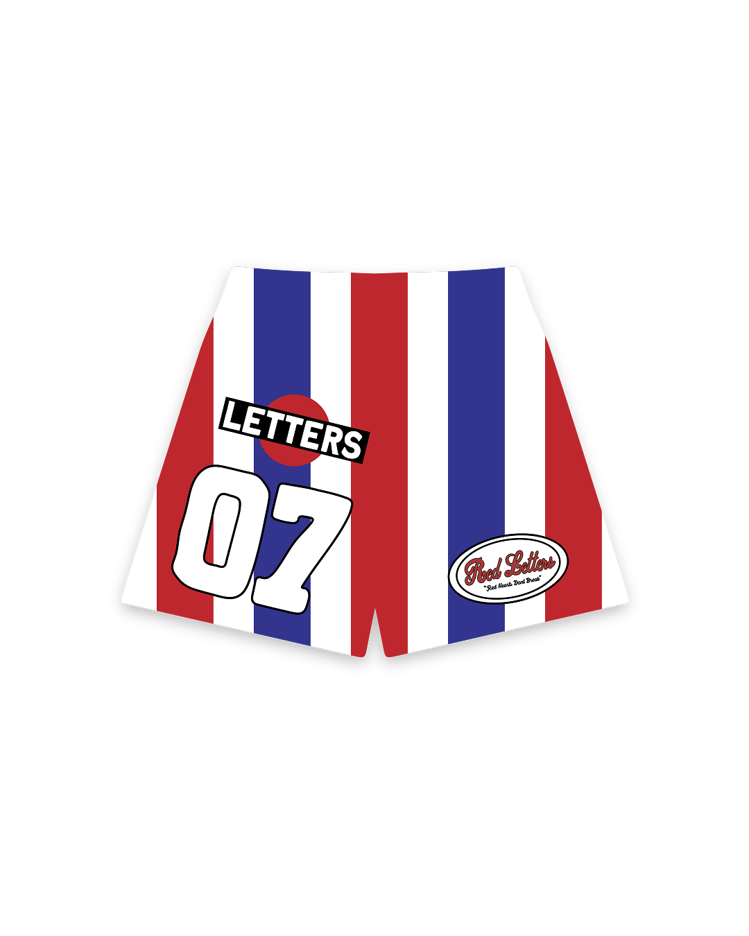 Red Martini Mesh Shorts by Red Letters