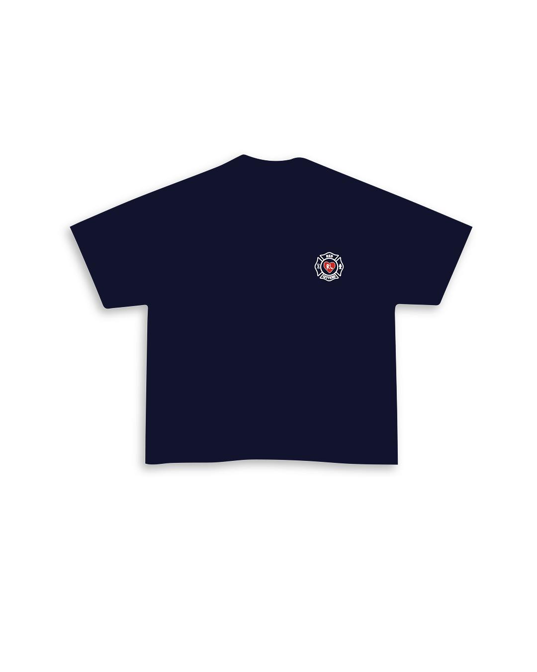 Red Rescue Tee - Navy by Red Letters