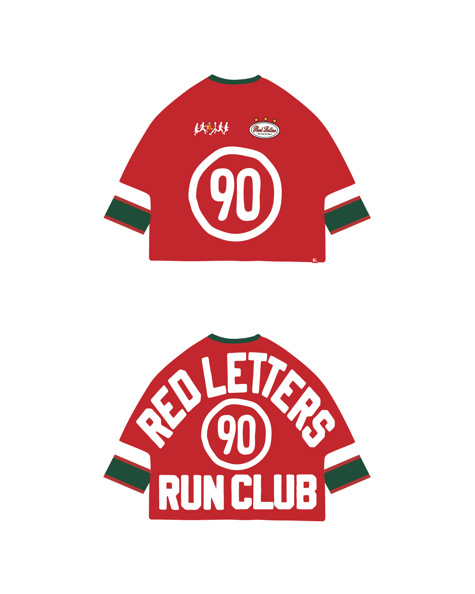 Red Run Club Thermal Layer Shirt by Red Letters