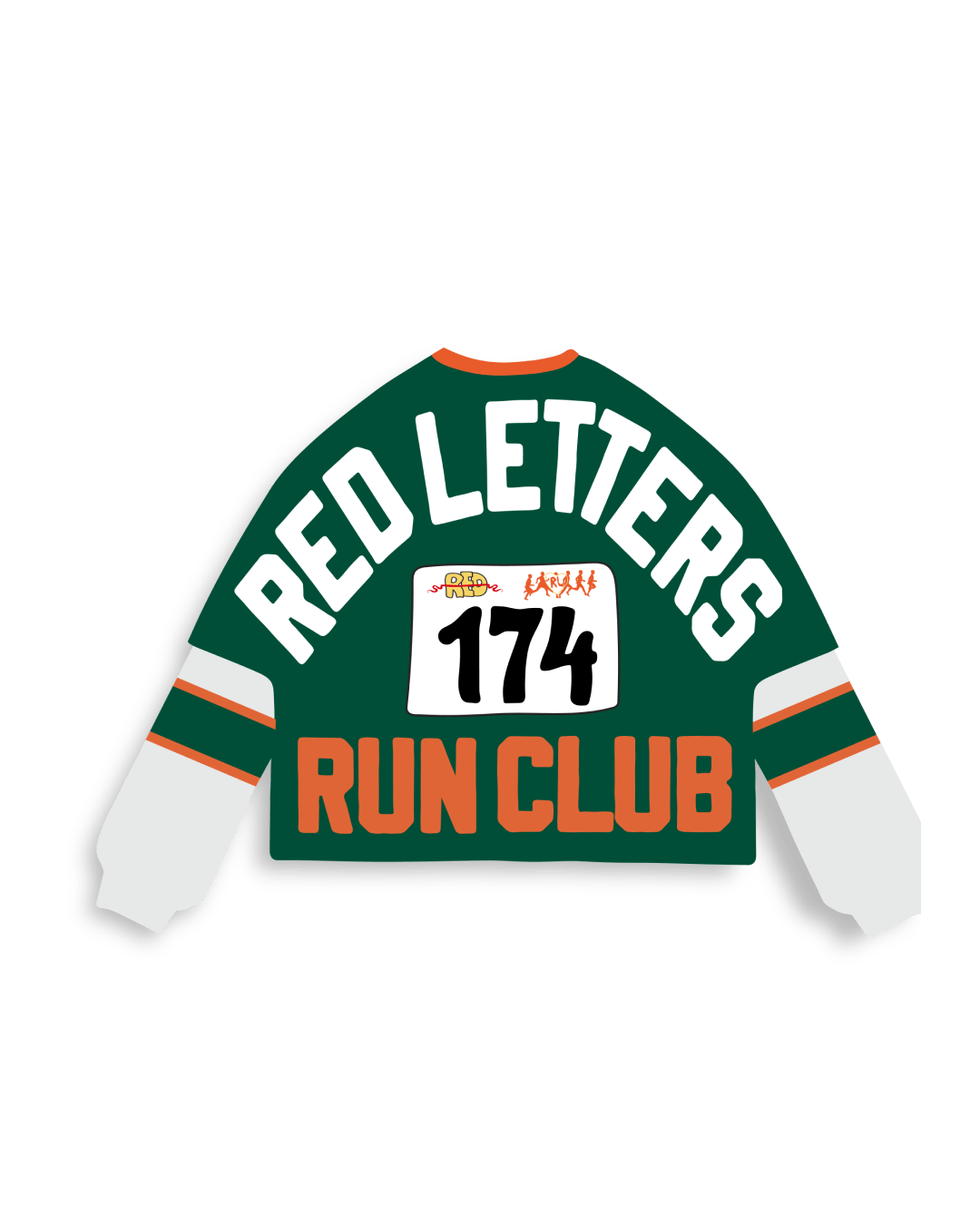 RL Run Club Thermal Layer Shirt - Red Letters