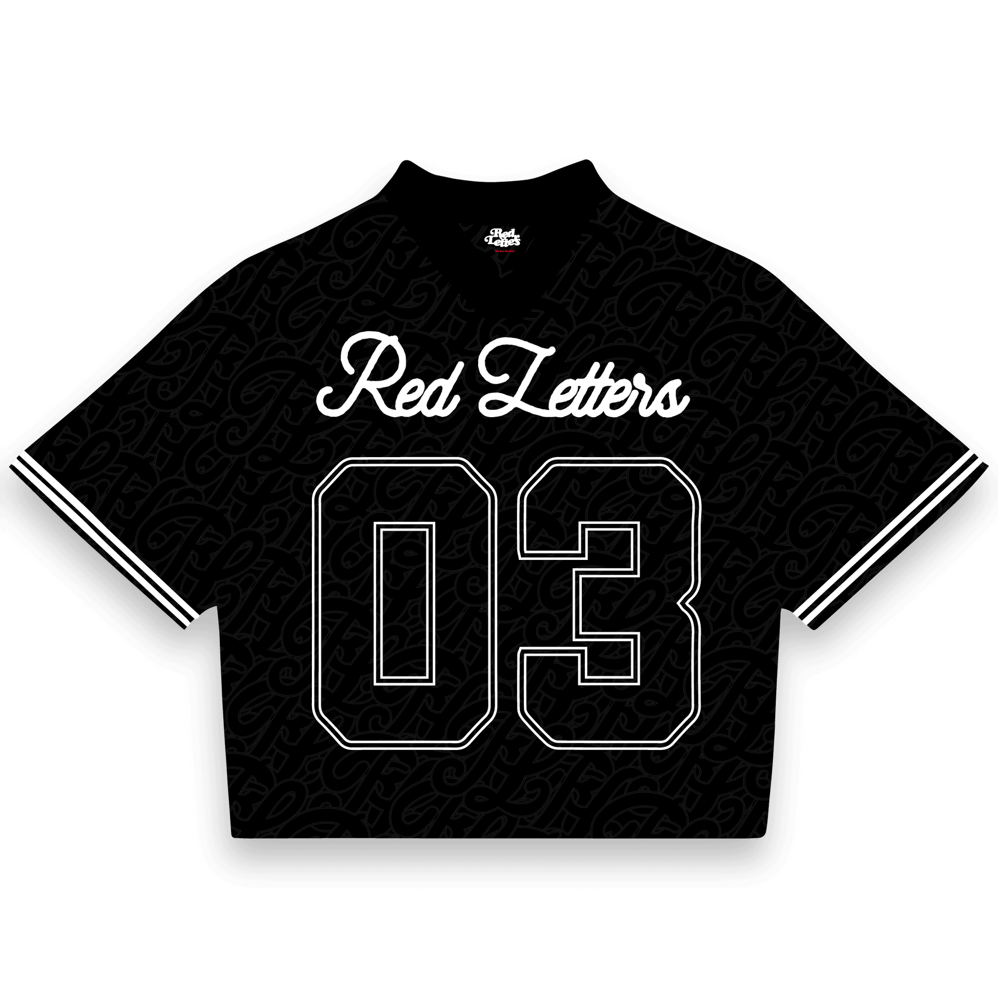 RL Script Jersey - Red Letters