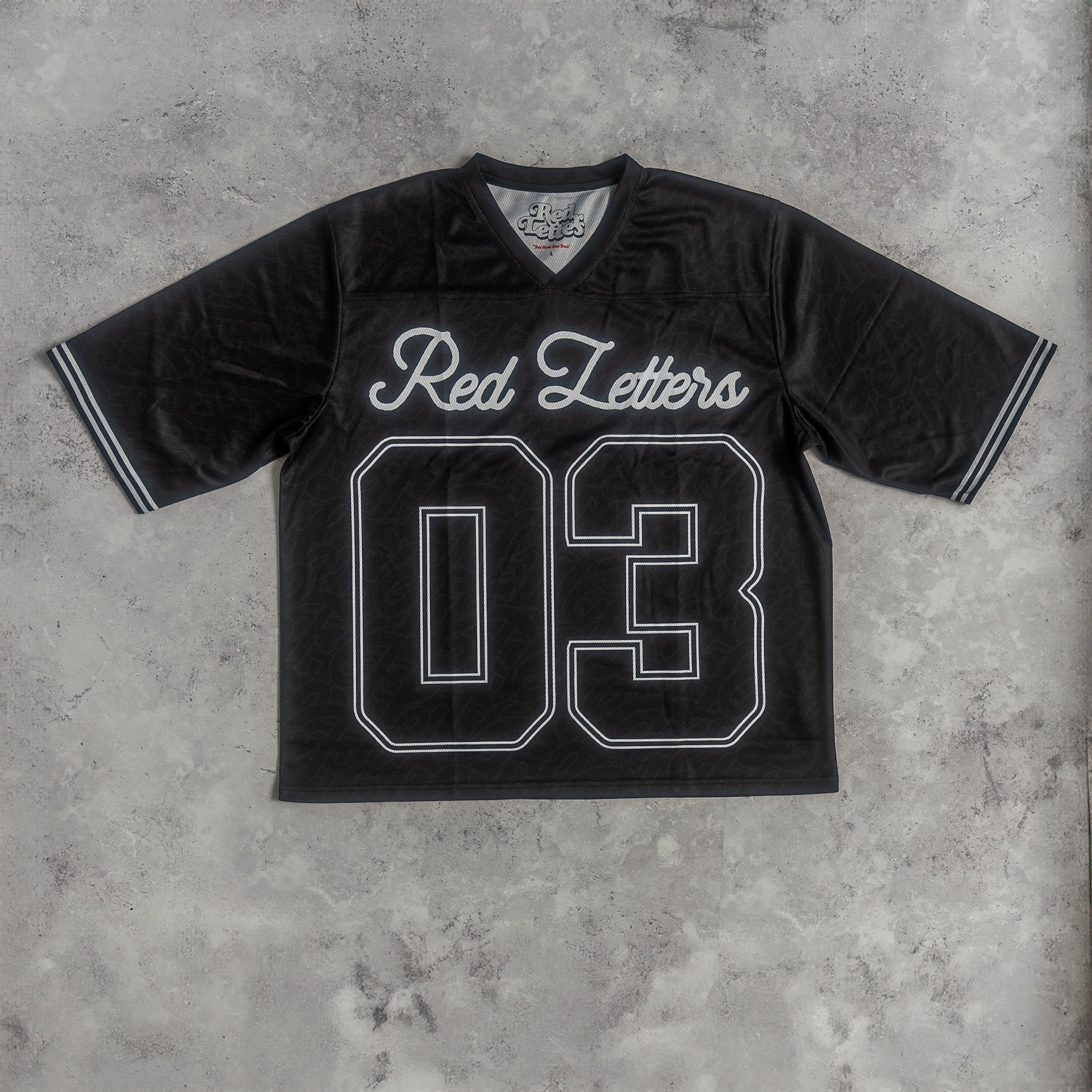 RL Script Jersey - RED LETTERS