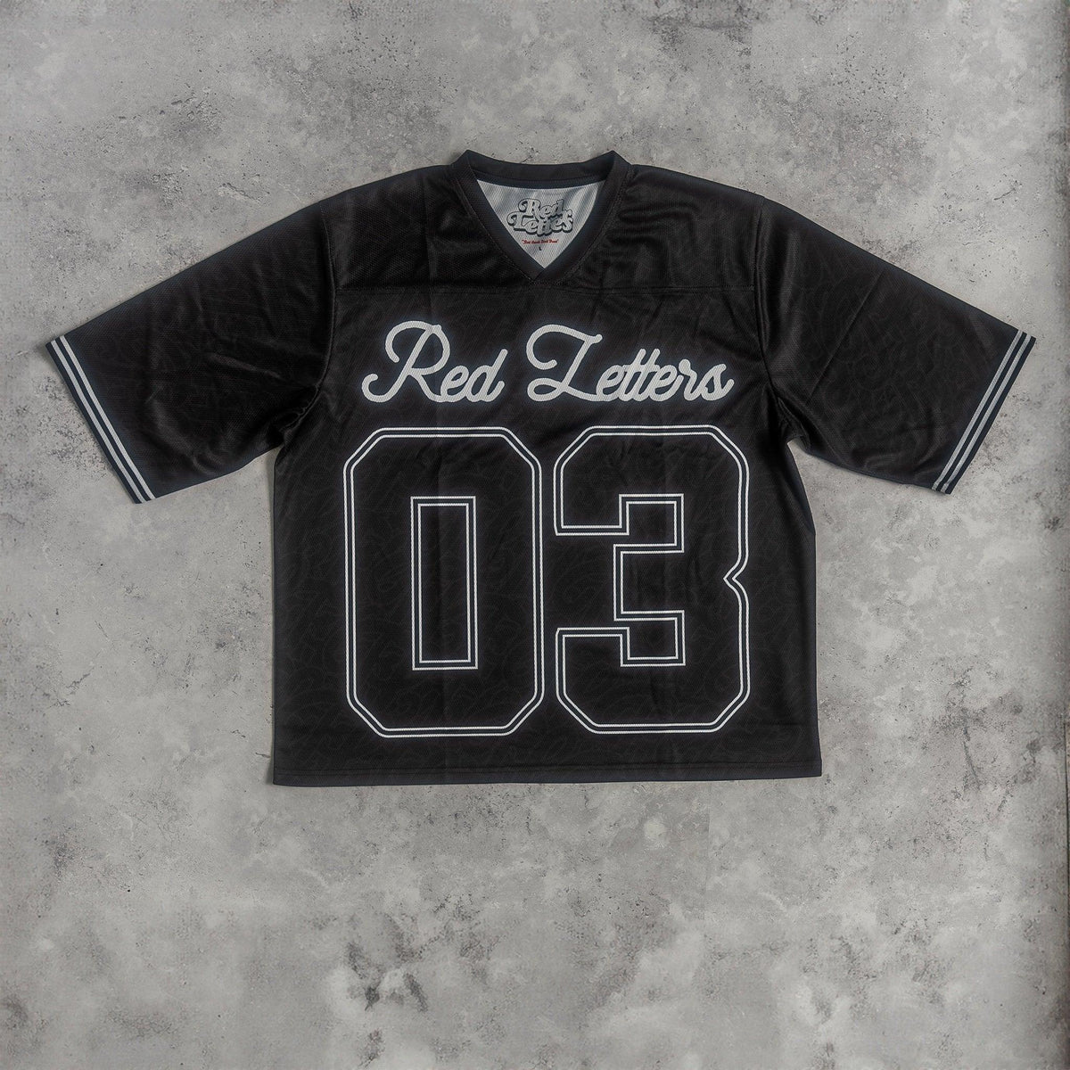 RL Script Jersey - Red Letters