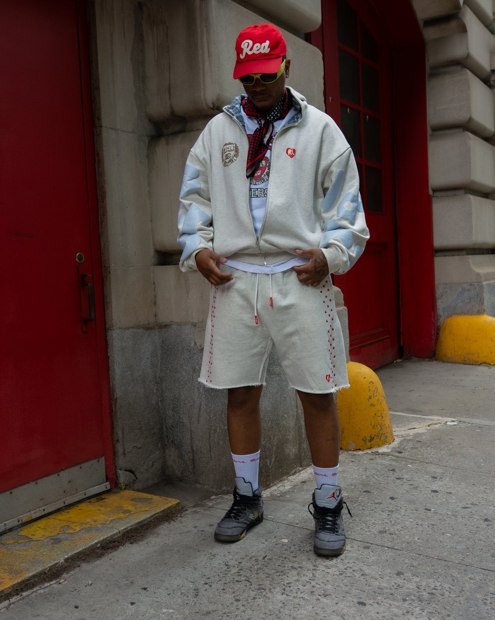 RL Uni Scattered Set - Heather ($70 OFF) by Red Letters