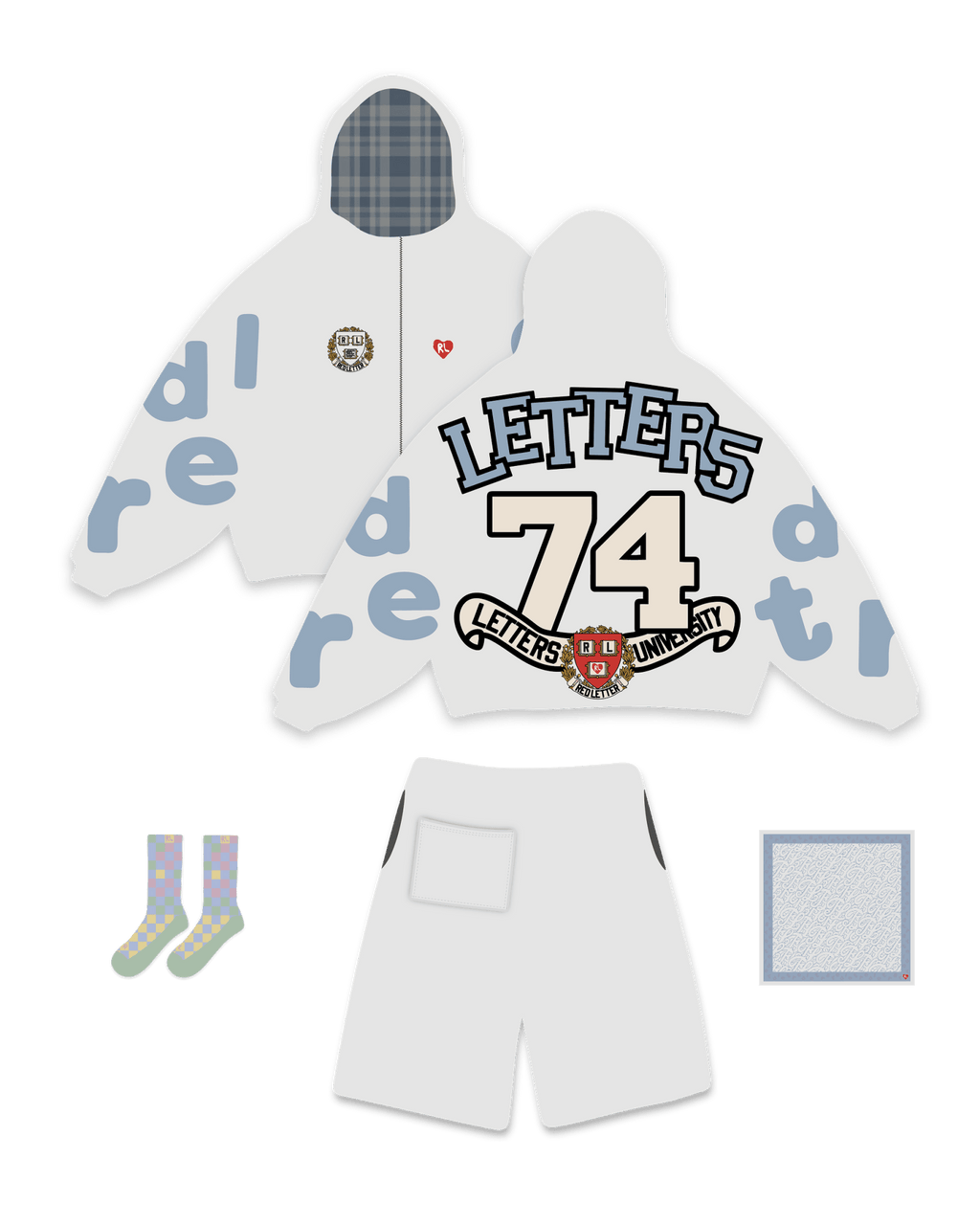 RL Uni Scattered Set V3 - Heather by Red Letters