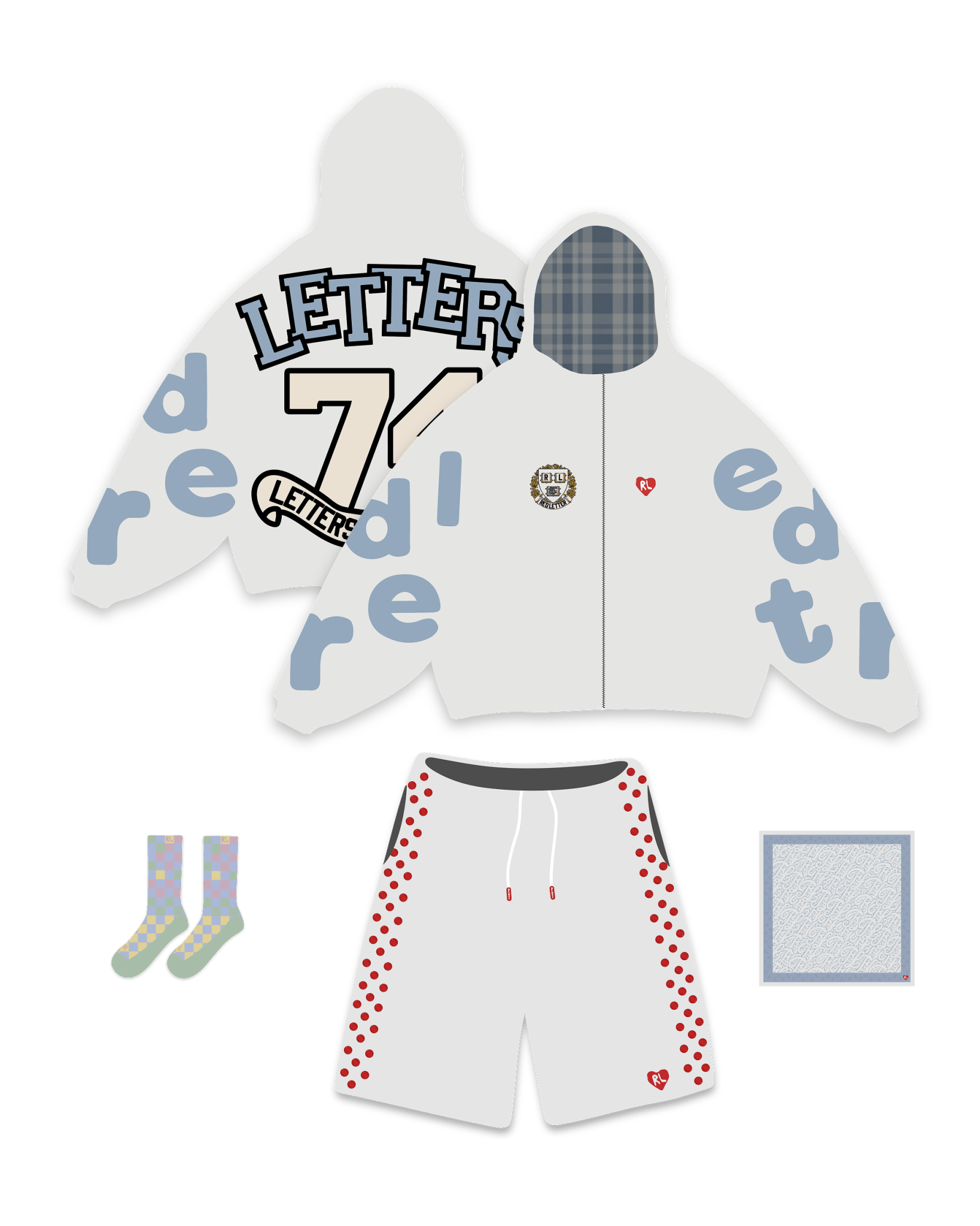 RL Uni Scattered Set V3 - Heather by Red Letters