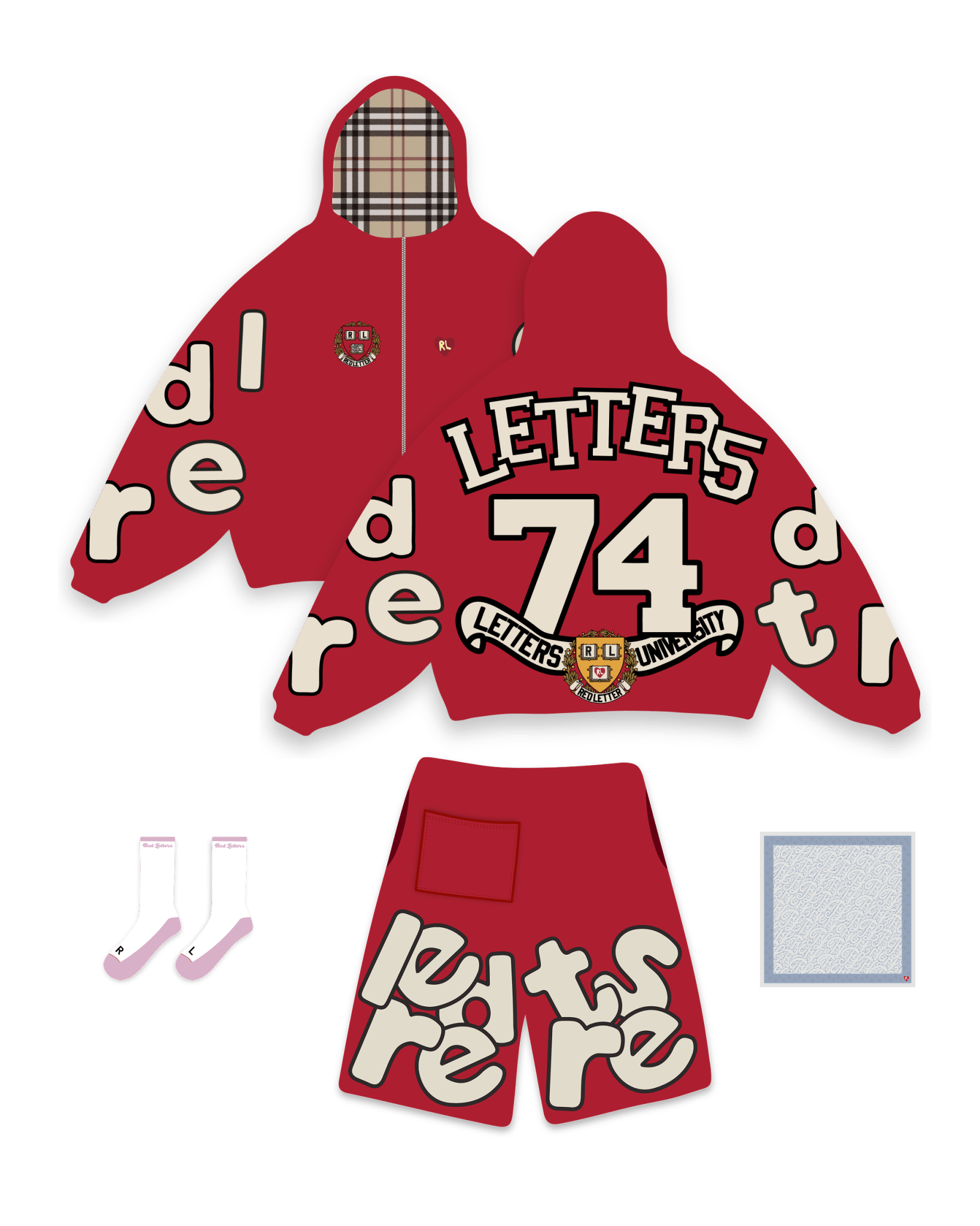 RL Uni Scattered Set V3 - Red by Red Letters