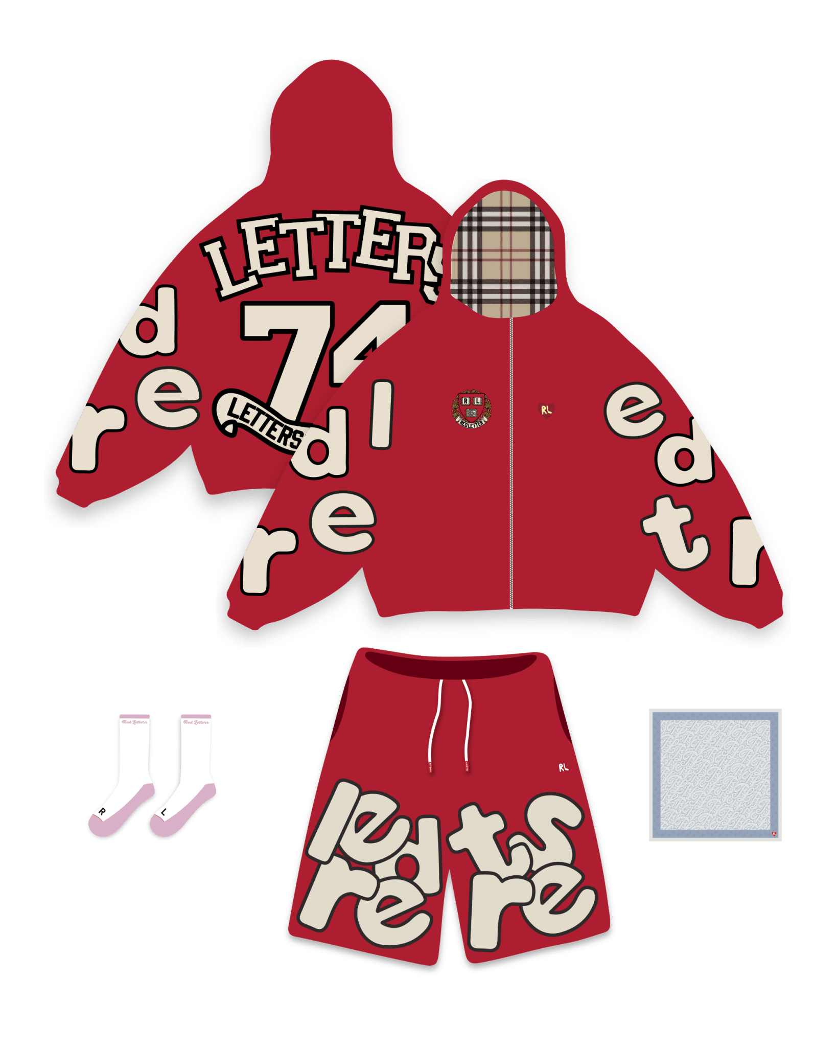 RL Uni Scattered Set V3 - Red by Red Letters