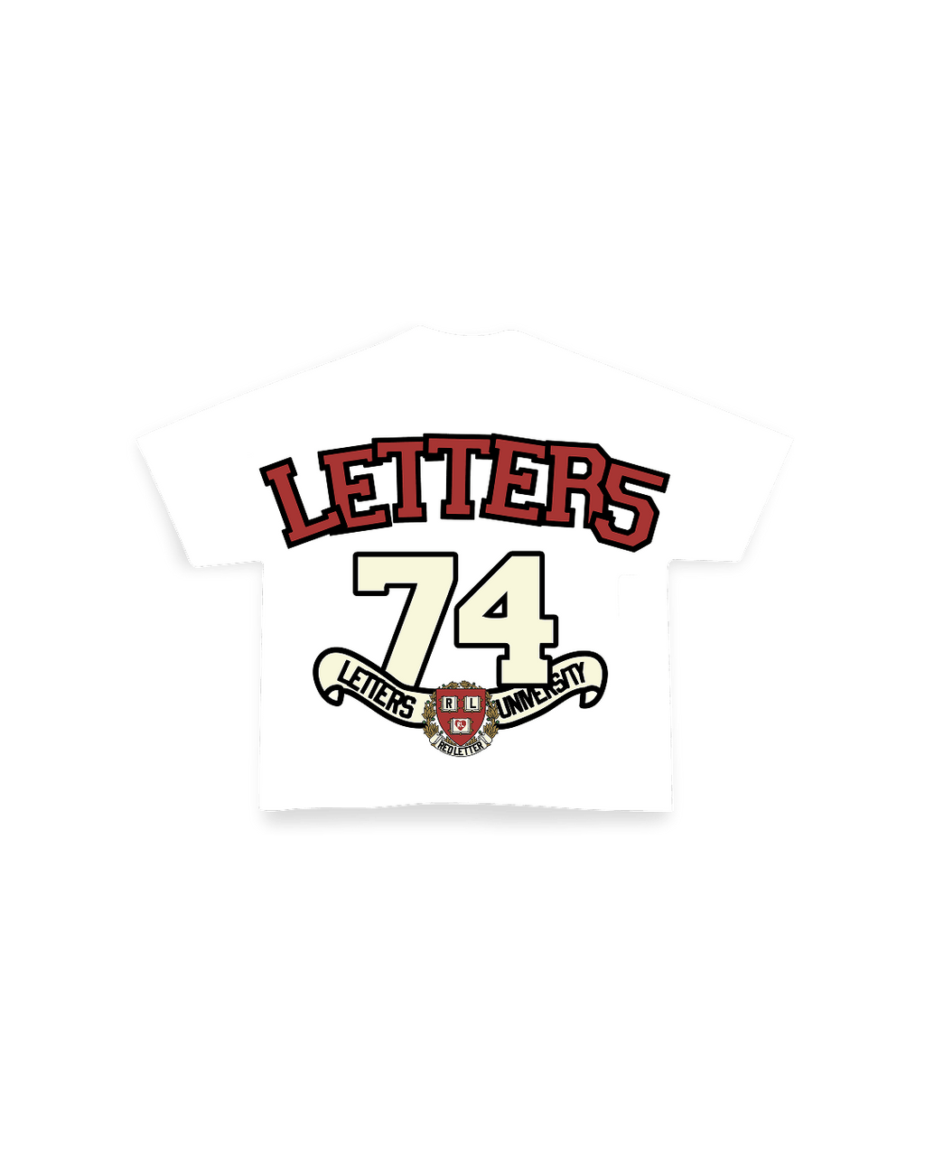 RL Uni Tee - Red Letters