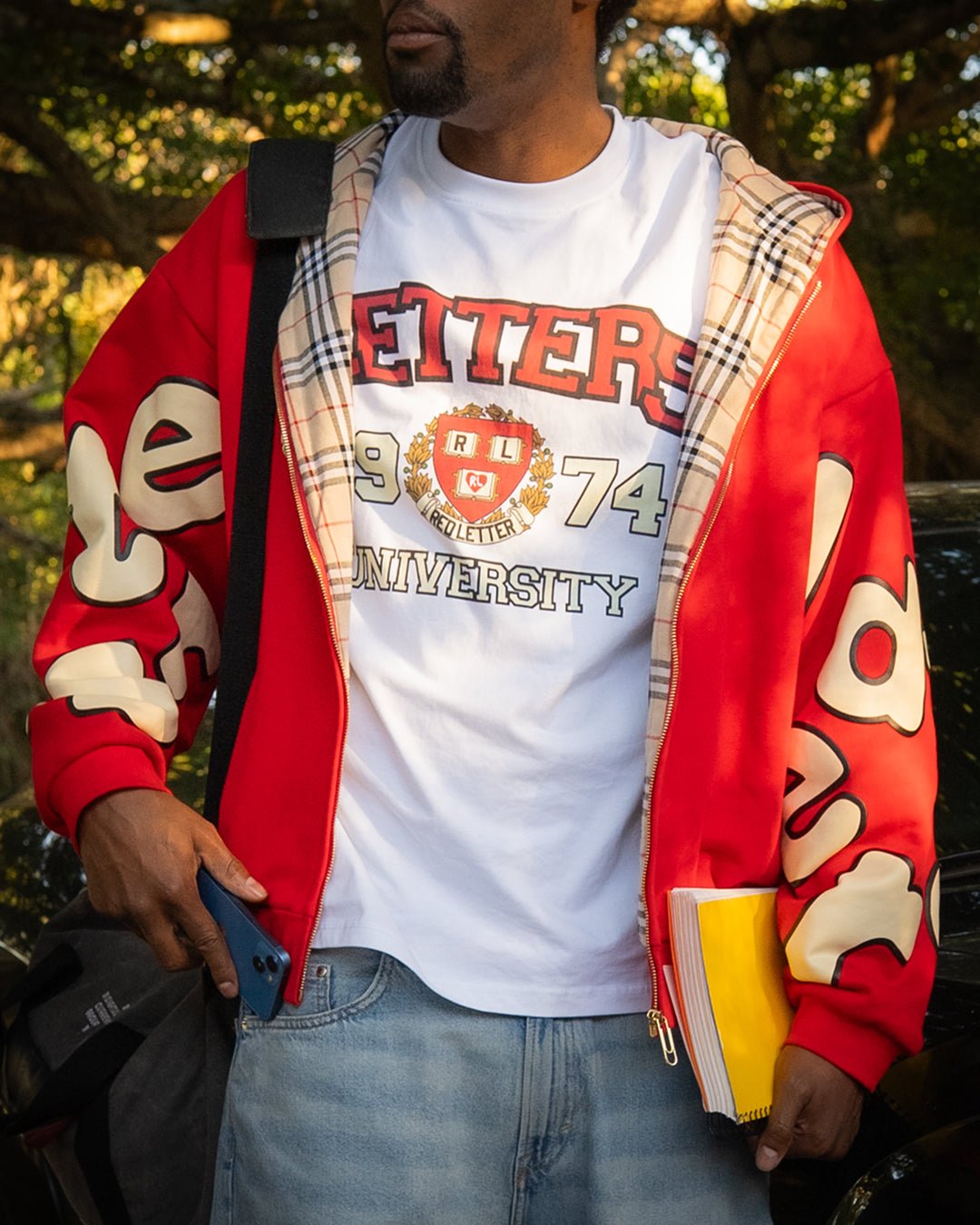 RL Uni Tee - Red Letters