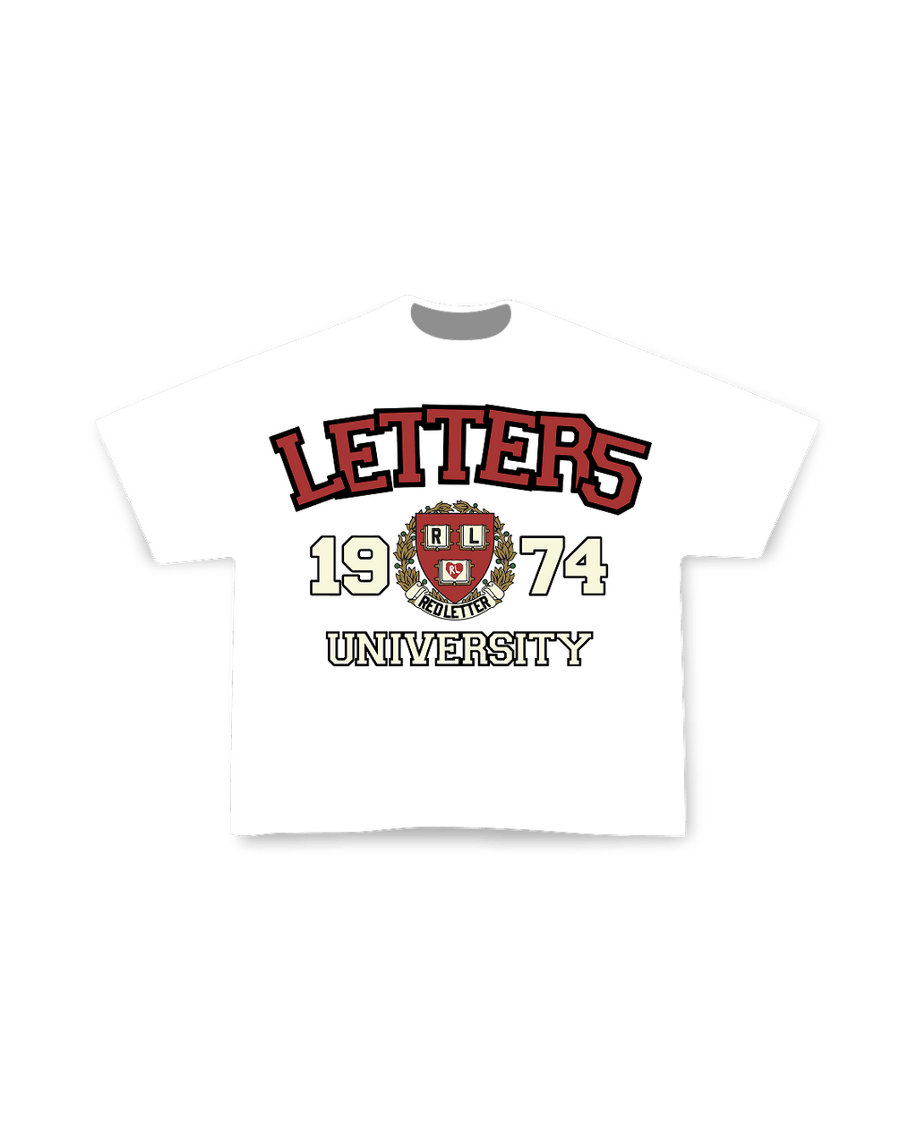 RL Uni Tee - Red Letters