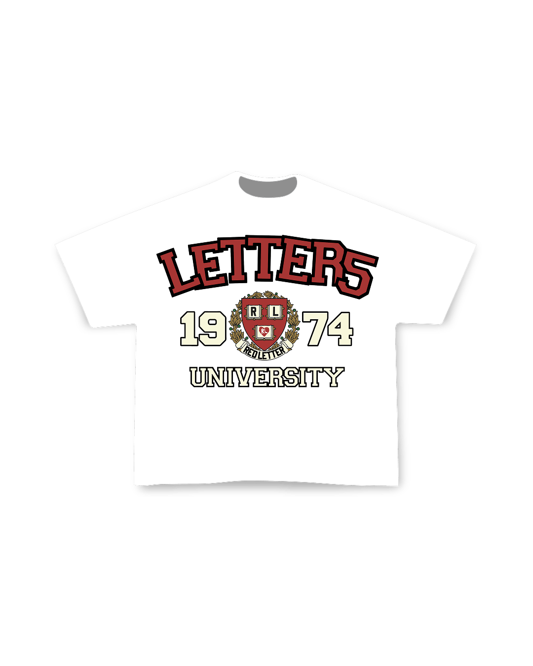 RL Uni Tee - Red Letters
