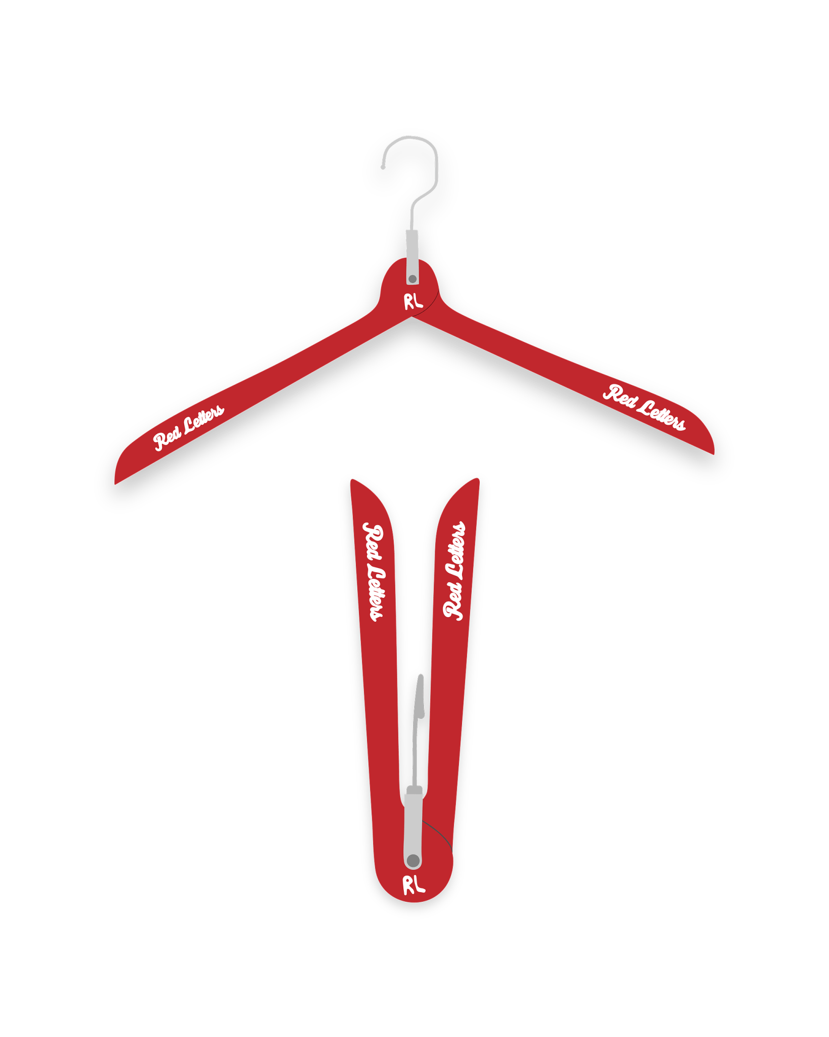 RL Wooden Travel Hanger by Red Letters
