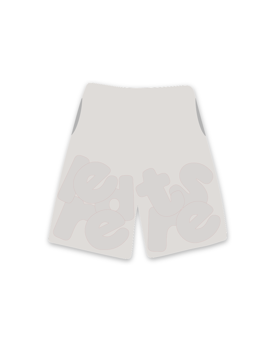 Scattered Sweatshorts - Heather by Red Letters