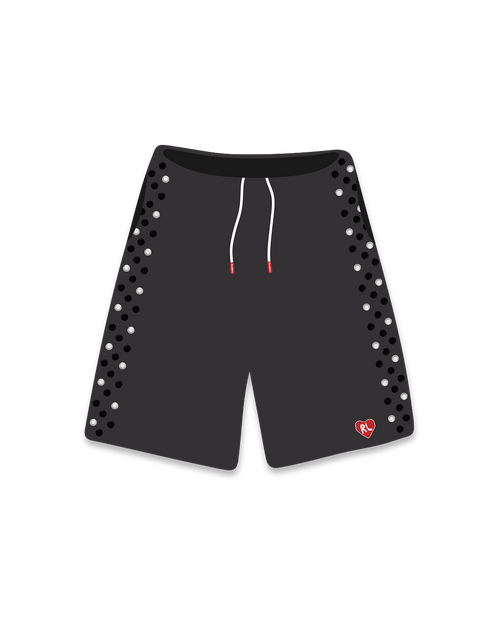 Stoned Sweat Shorts - Charcoal by Red Letters