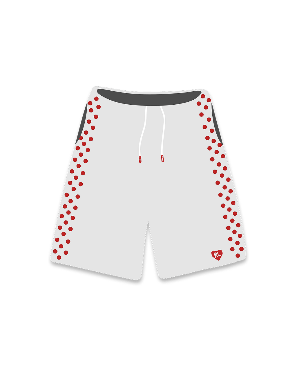 Stoned Sweat Shorts - Heather by Red Letters