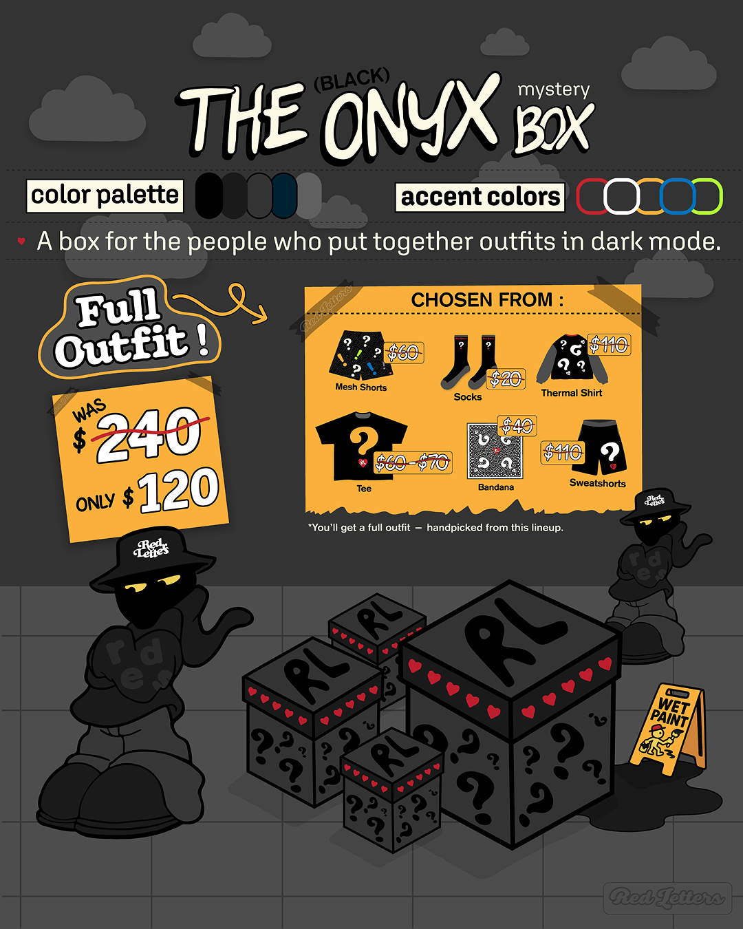 The Onyx Box – $240 Value by Red Letters