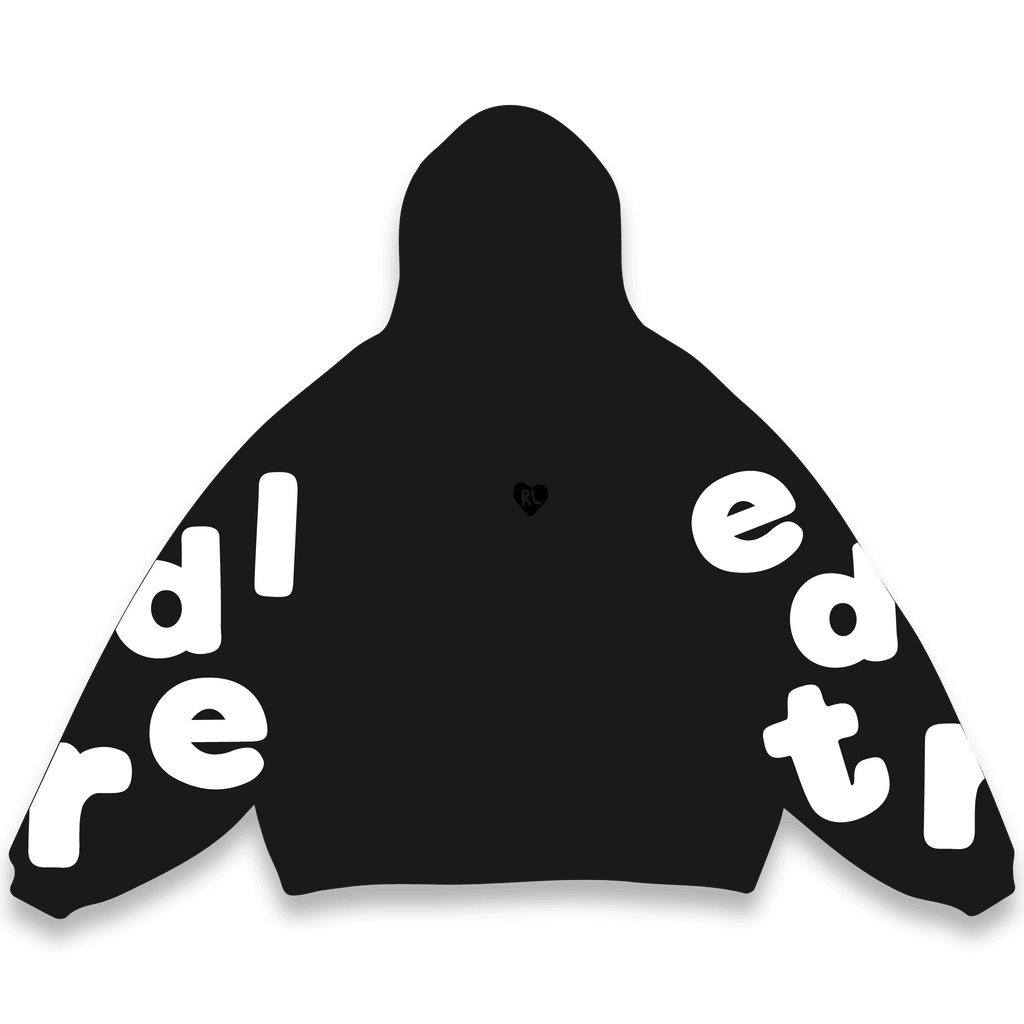 The Scattered Hoodie - Red Letters