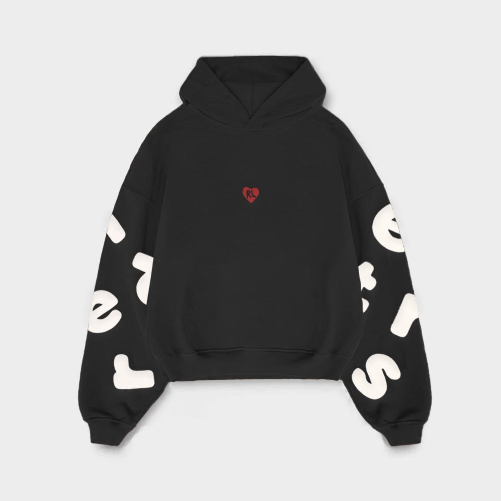 The Scattered Hoodie - Red Letters