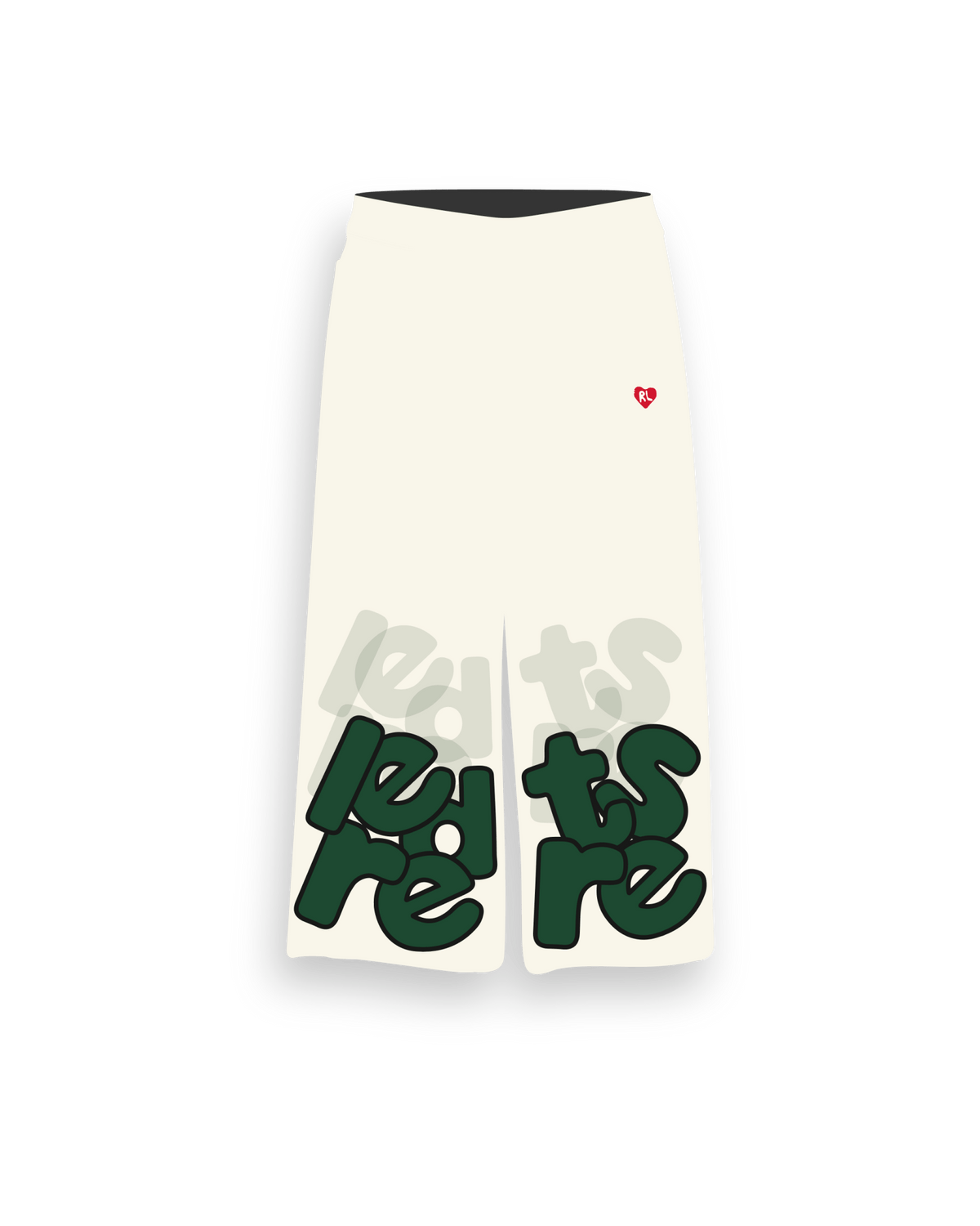 The Scattered Pant - Bone by Red Letters