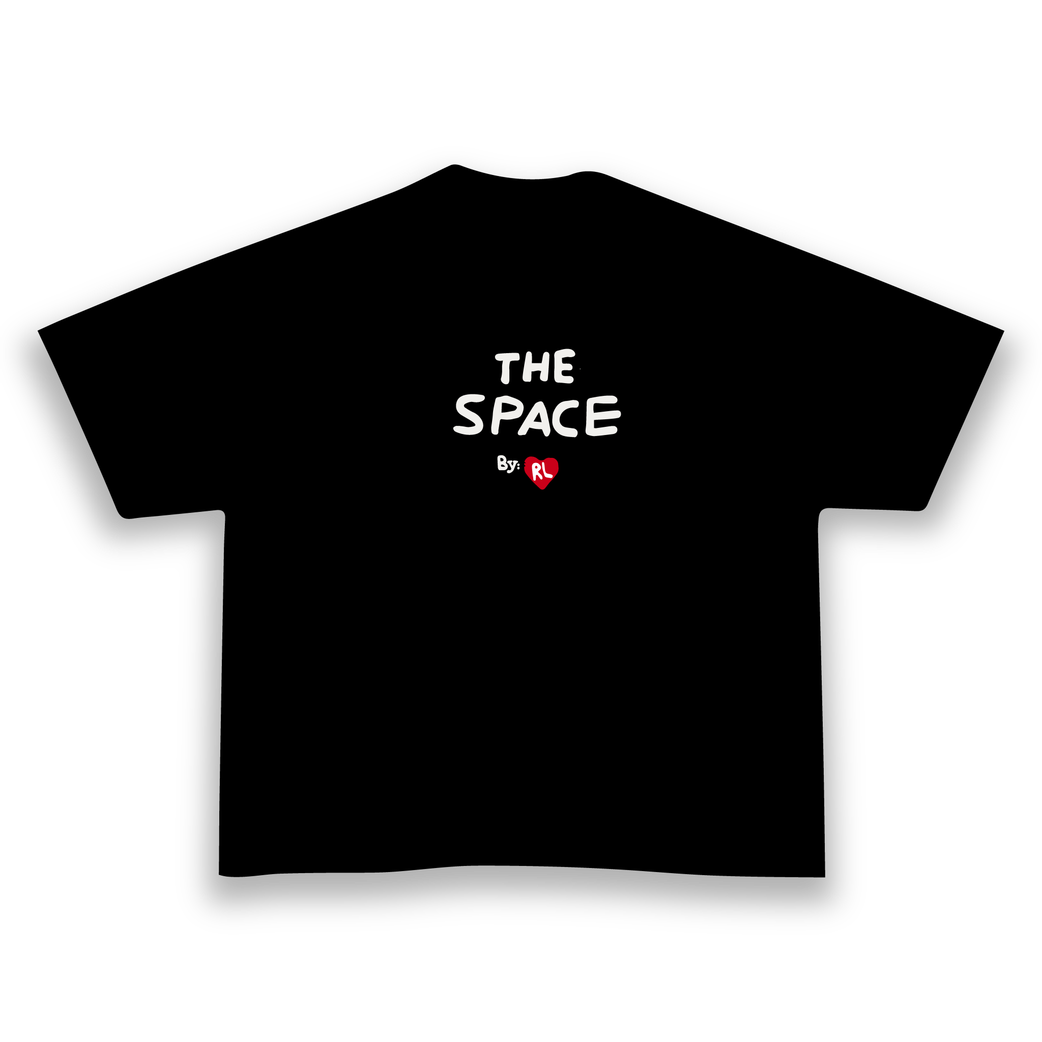 The Space Tee - RED LETTERS